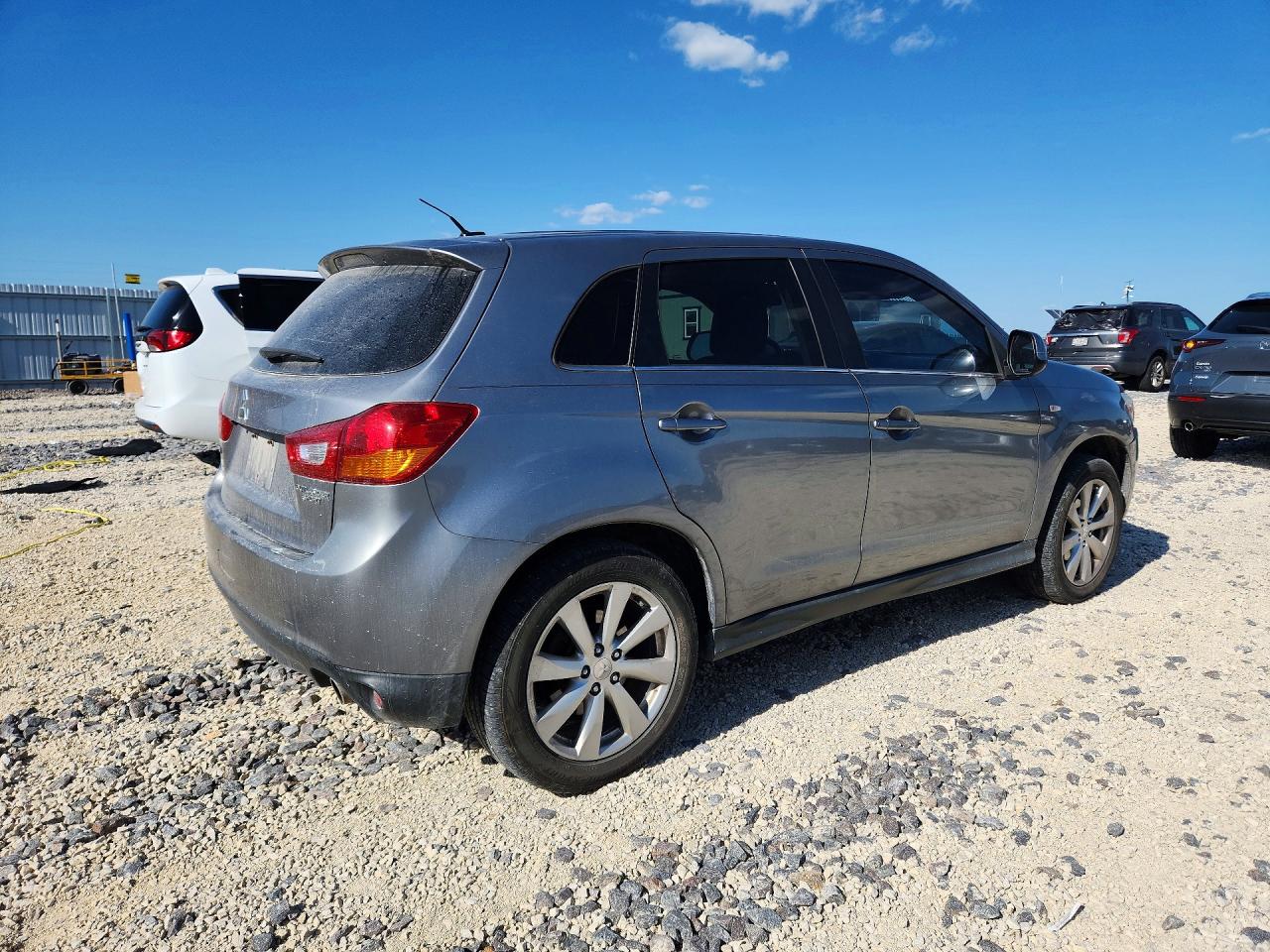 2015 Mitsubishi Outlander Sport Se Gray vin: 4A4AR4AU6FE038646