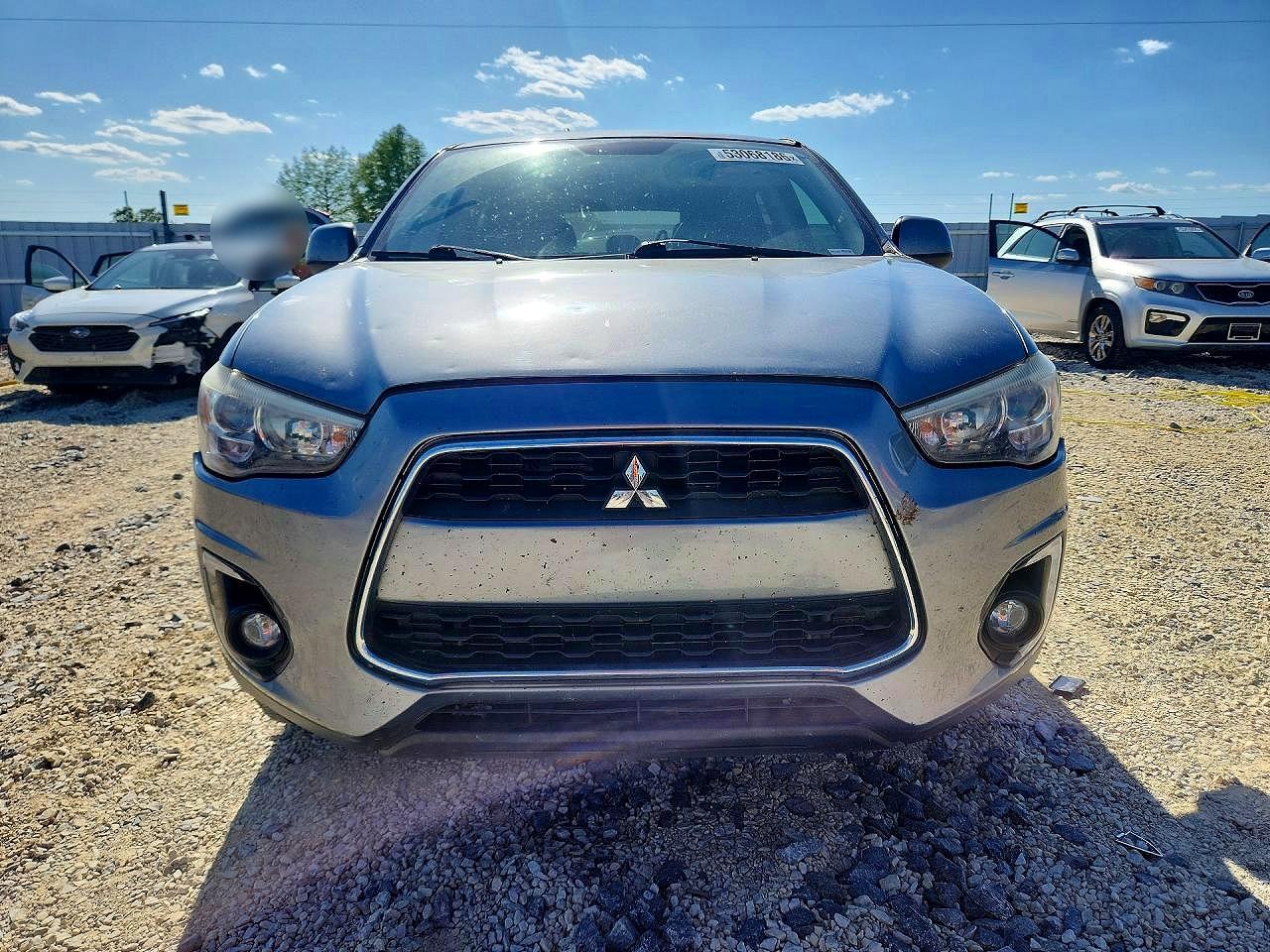 2015 Mitsubishi Outlander Sport Se Gray vin: 4A4AR4AU6FE038646