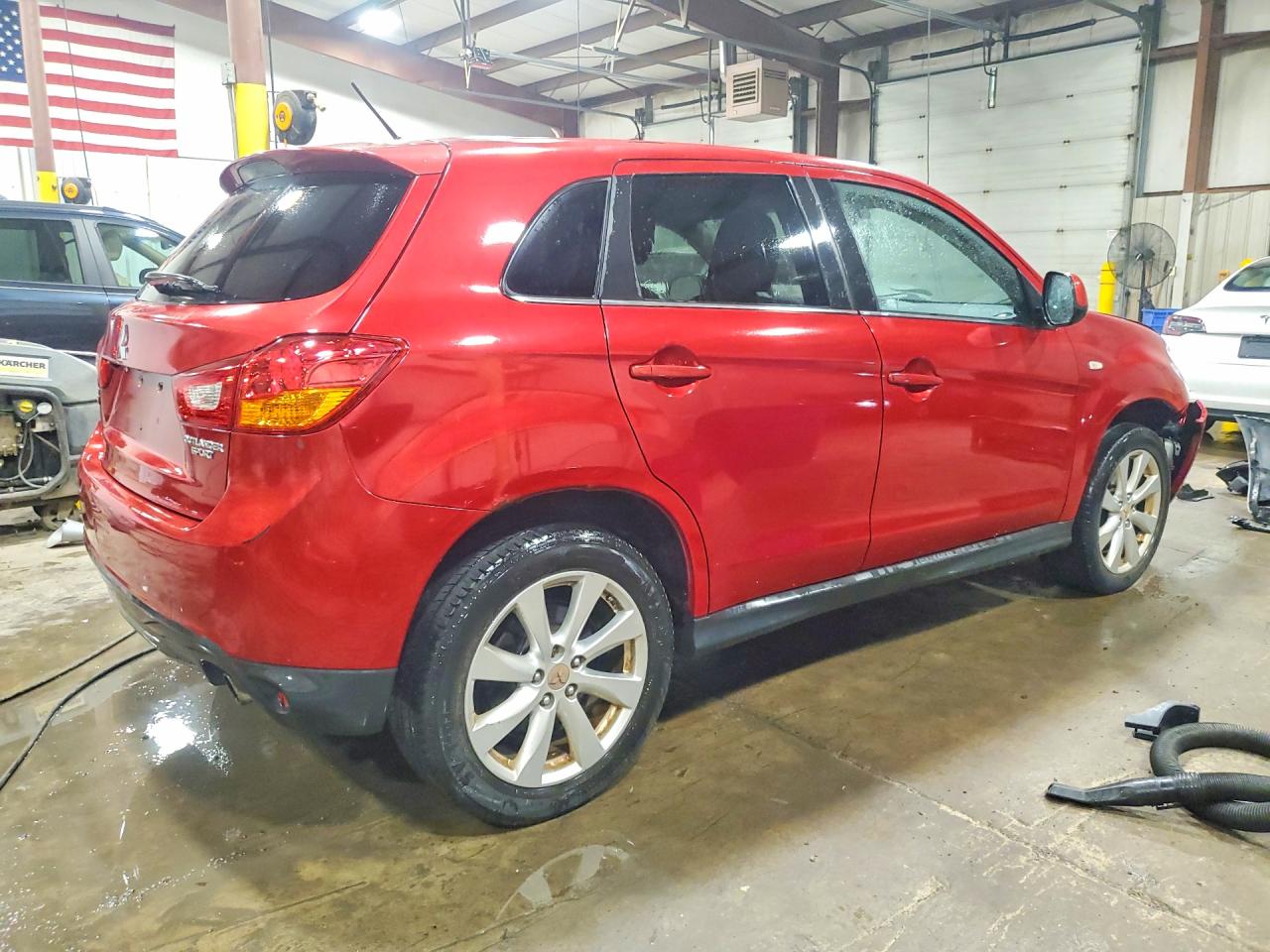 2015 Mitsubishi Outlander Sport Se Red vin: 4A4AR4AU7FE016994