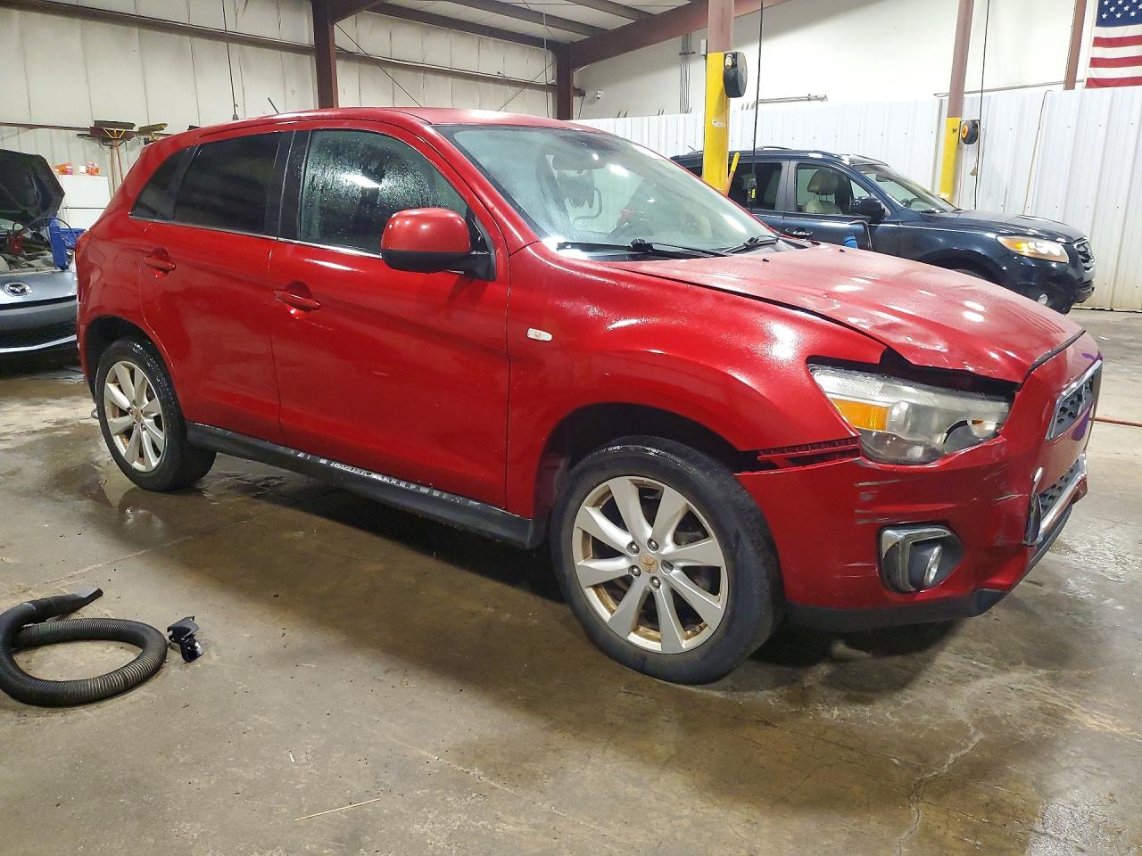 2015 Mitsubishi Outlander Sport Se Red vin: 4A4AR4AU7FE016994