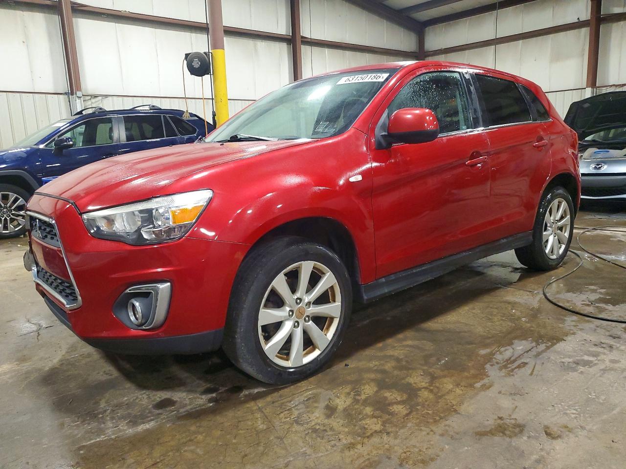 2015 Mitsubishi Outlander Sport Se Red vin: 4A4AR4AU7FE016994