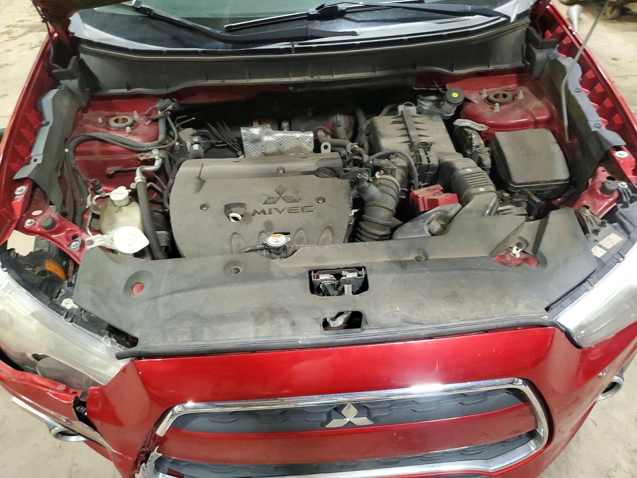 2015 Mitsubishi Outlander Sport Se Red vin: 4A4AR4AU7FE016994