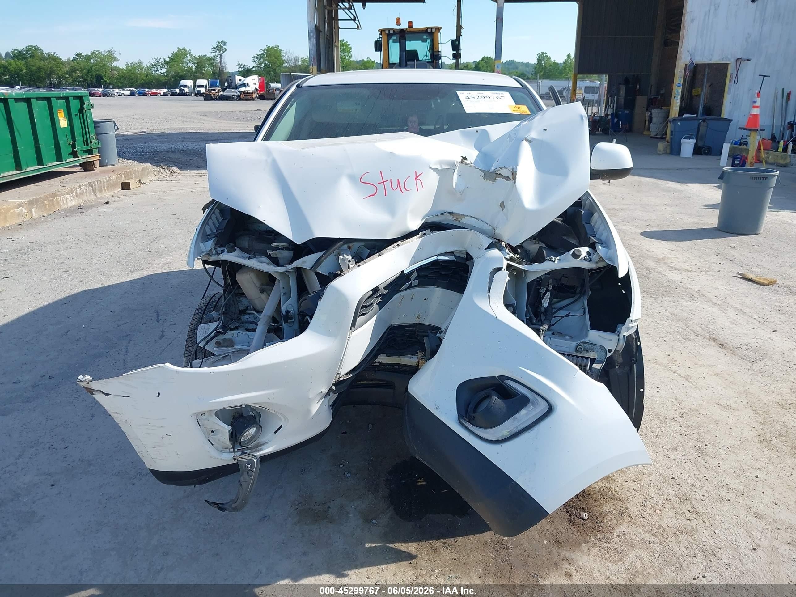 2015 Mitsubishi Outlander Sport Se White vin: 4A4AR4AU7FE045153