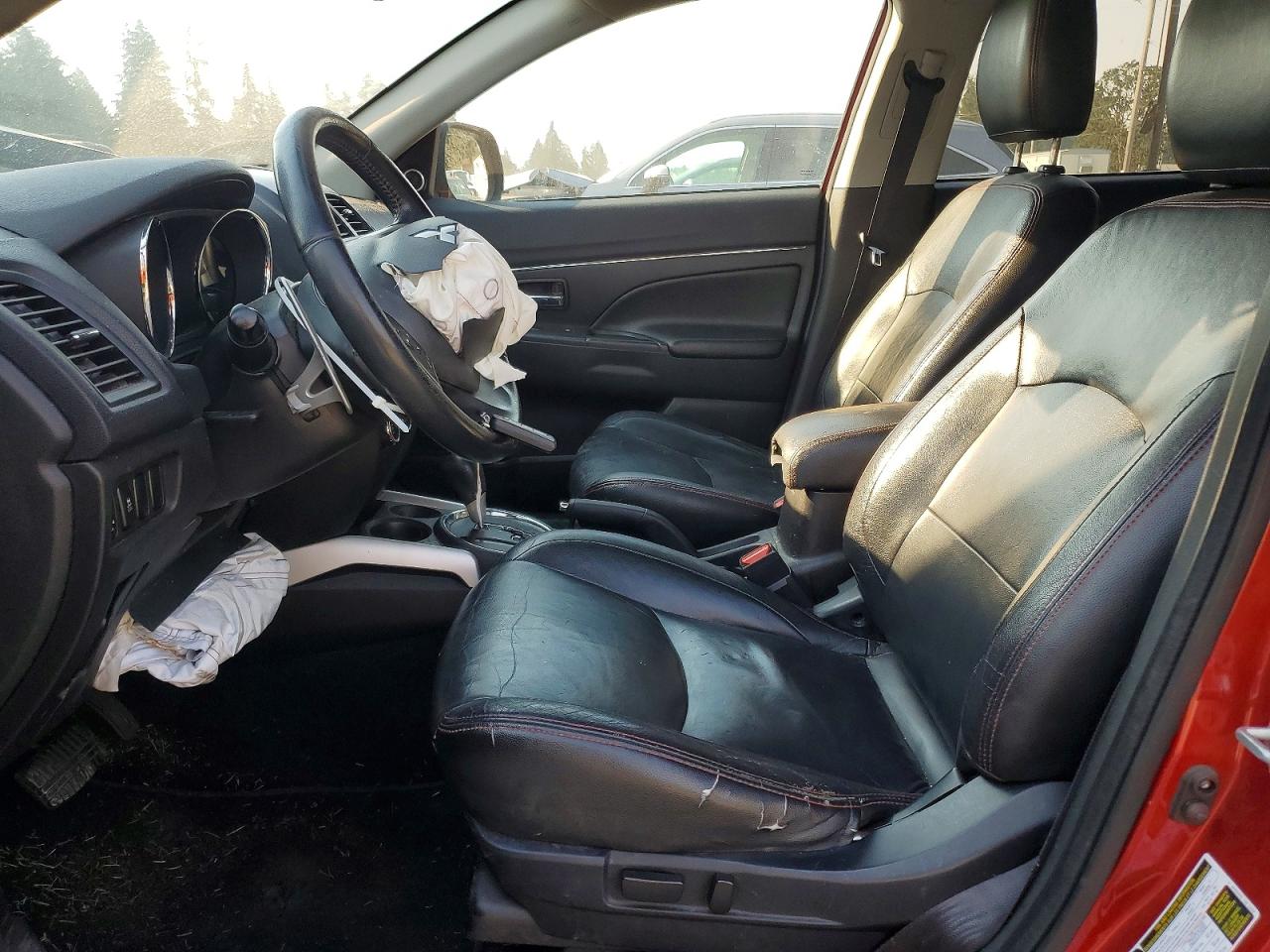 2014 Mitsubishi Outlander Sport Se Red vin: 4A4AR4AU8EE010071