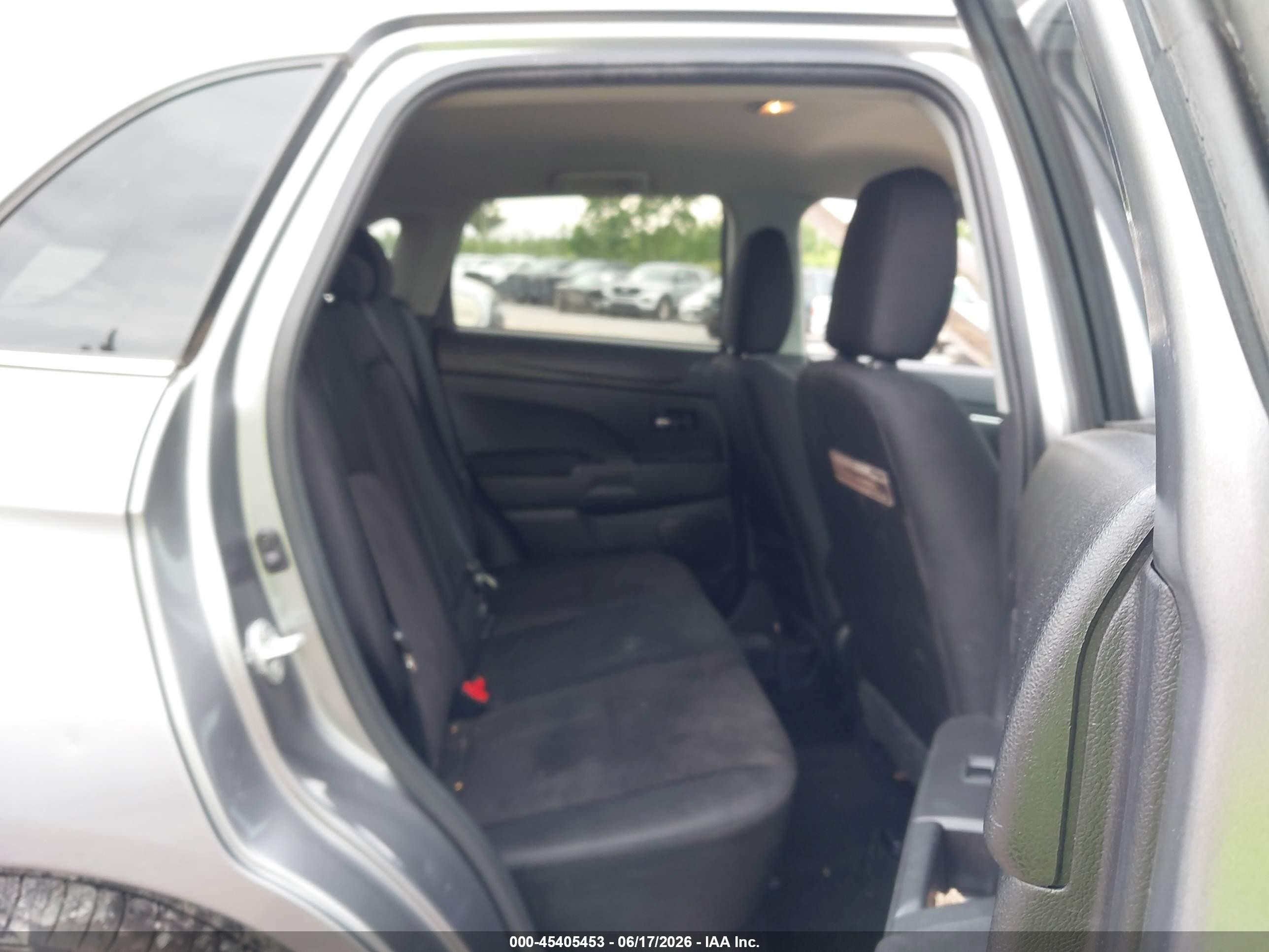 2014 Mitsubishi Outlander Sport Se Gray vin: 4A4AR4AU8EE012211