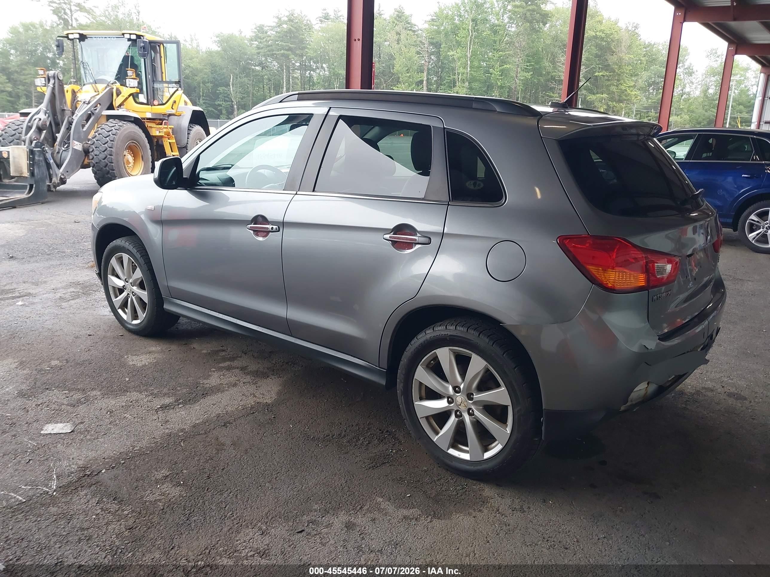 2014 Mitsubishi Outlander Sport Se Silver vin: 4A4AR4AU8EE019191