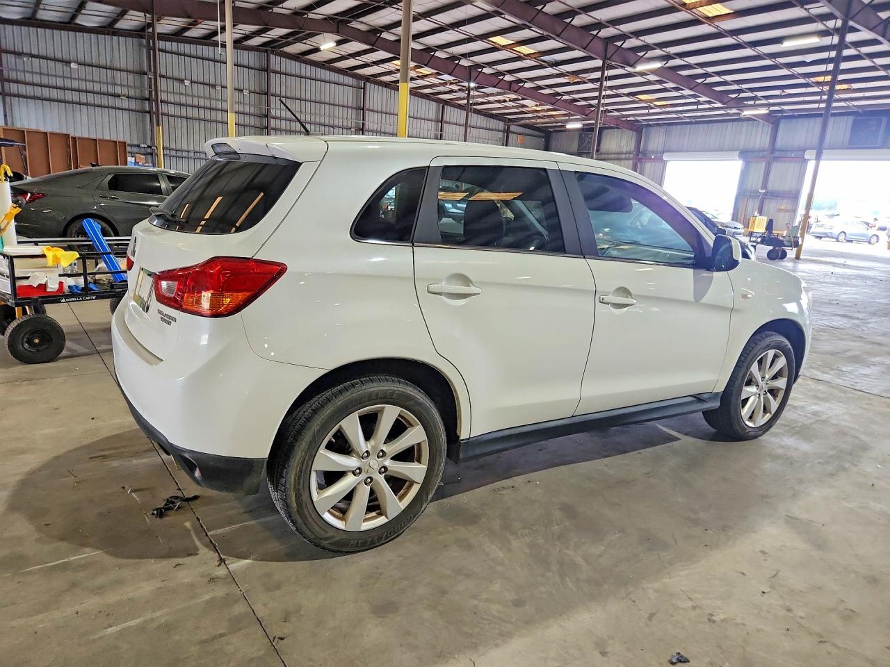2014 Mitsubishi Outlander Sport Se White vin: 4A4AR4AU8EE021300
