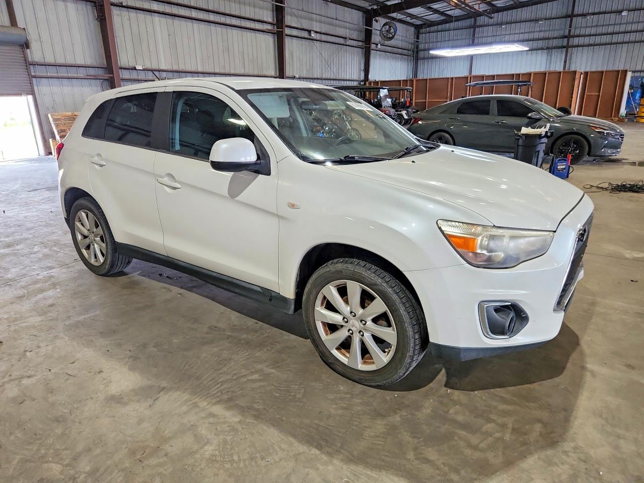 2014 Mitsubishi Outlander Sport Se White vin: 4A4AR4AU8EE021300