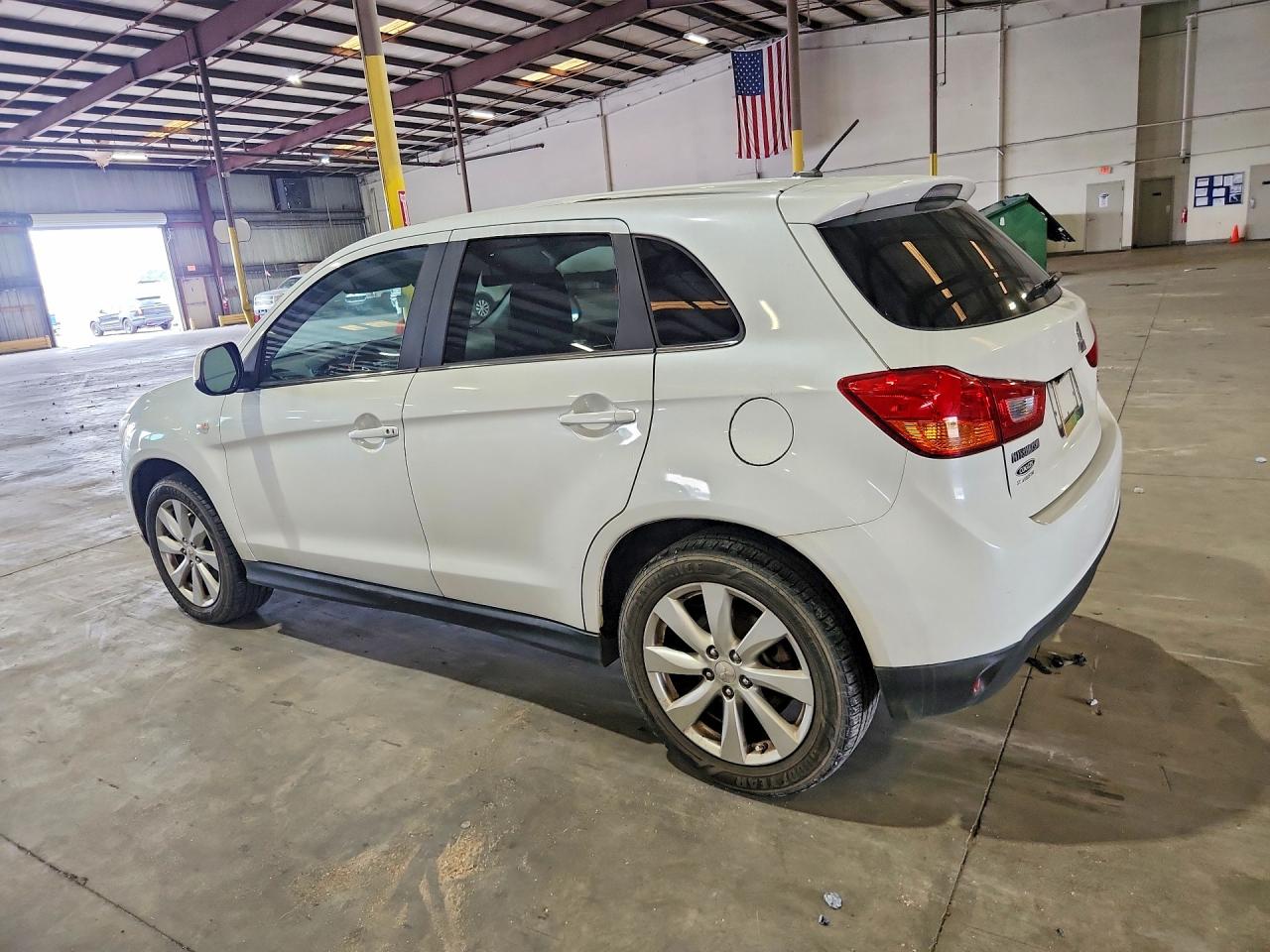 2014 Mitsubishi Outlander Sport Se White vin: 4A4AR4AU8EE021300