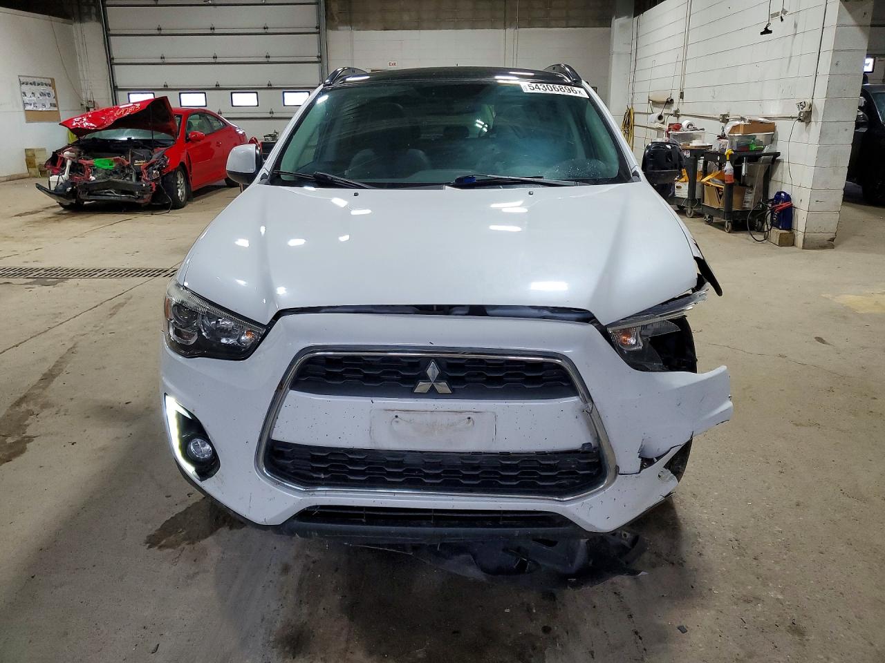 2015 Mitsubishi Outlander Sport Se Белый vin: 4A4AR4AU8FE005986