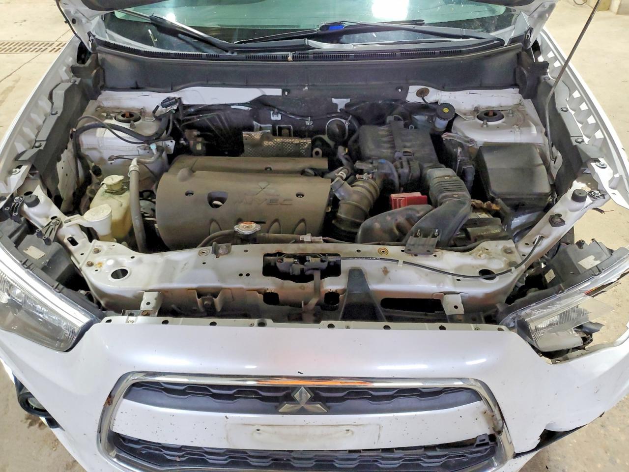 2015 Mitsubishi Outlander Sport Se Белый vin: 4A4AR4AU8FE005986