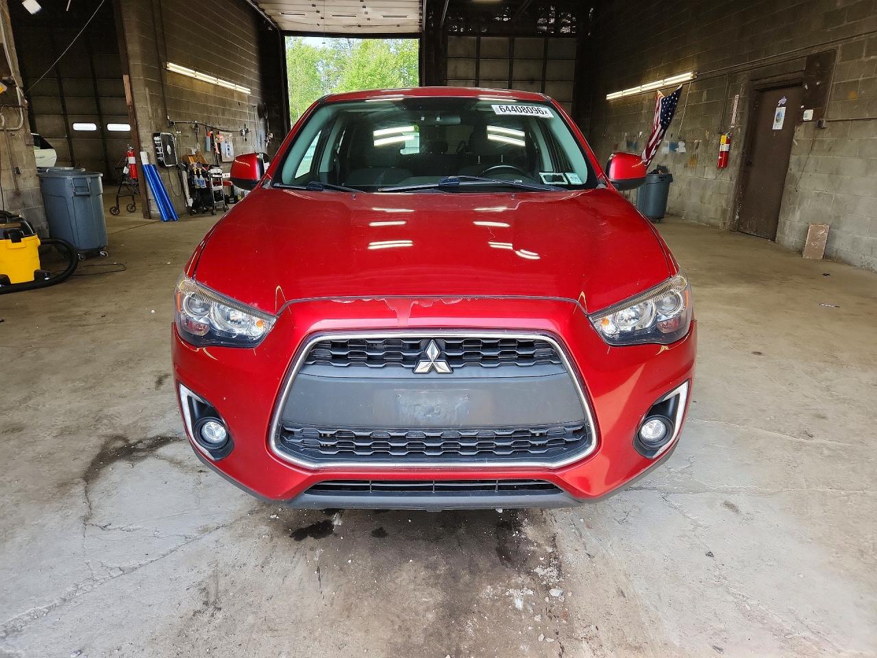 2015 Mitsubishi Outlander Sport Se Red vin: 4A4AR4AU8FE013845