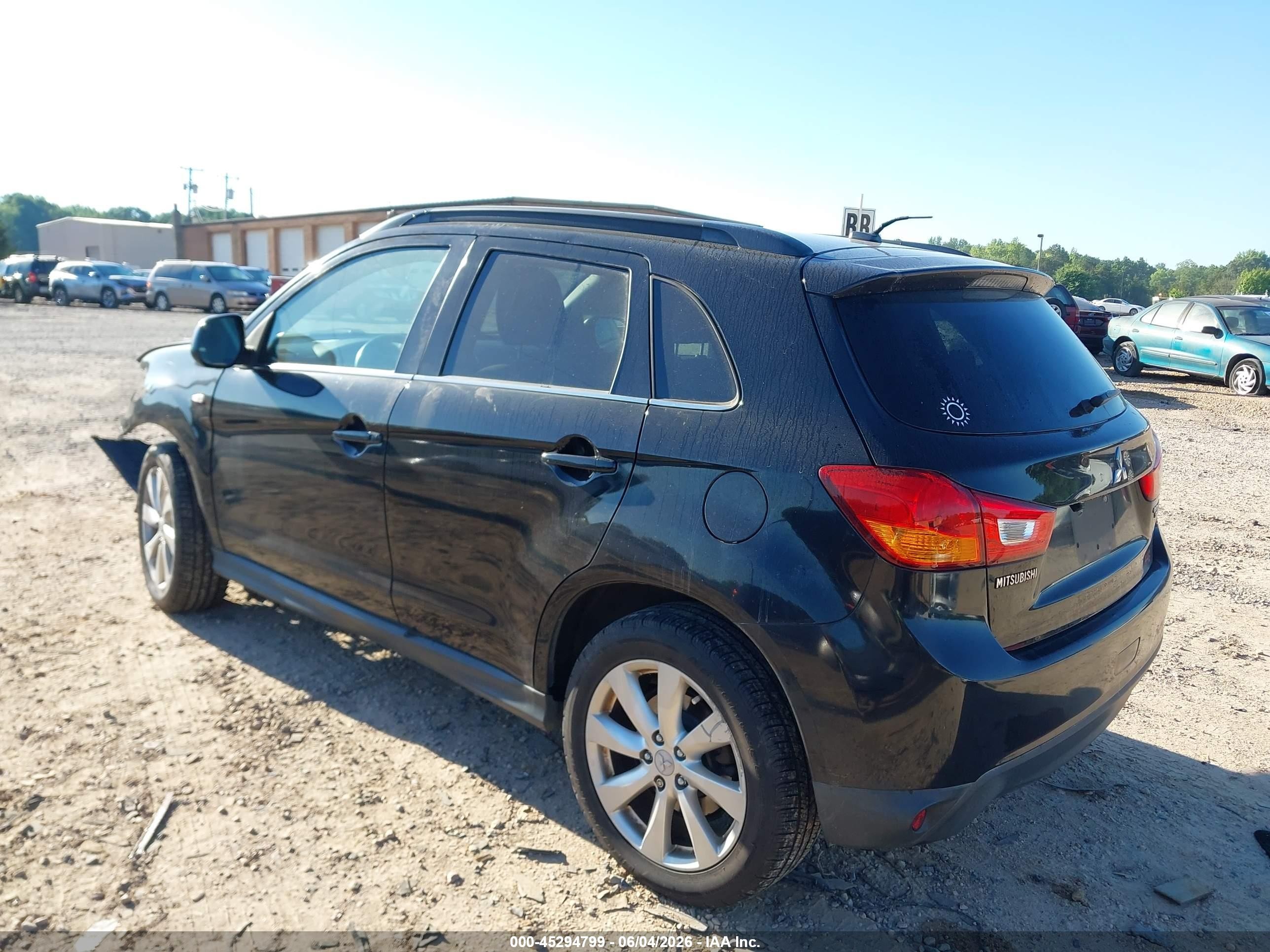 2015 Mitsubishi Outlander Sport Se Black vin: 4A4AR4AU8FE049146