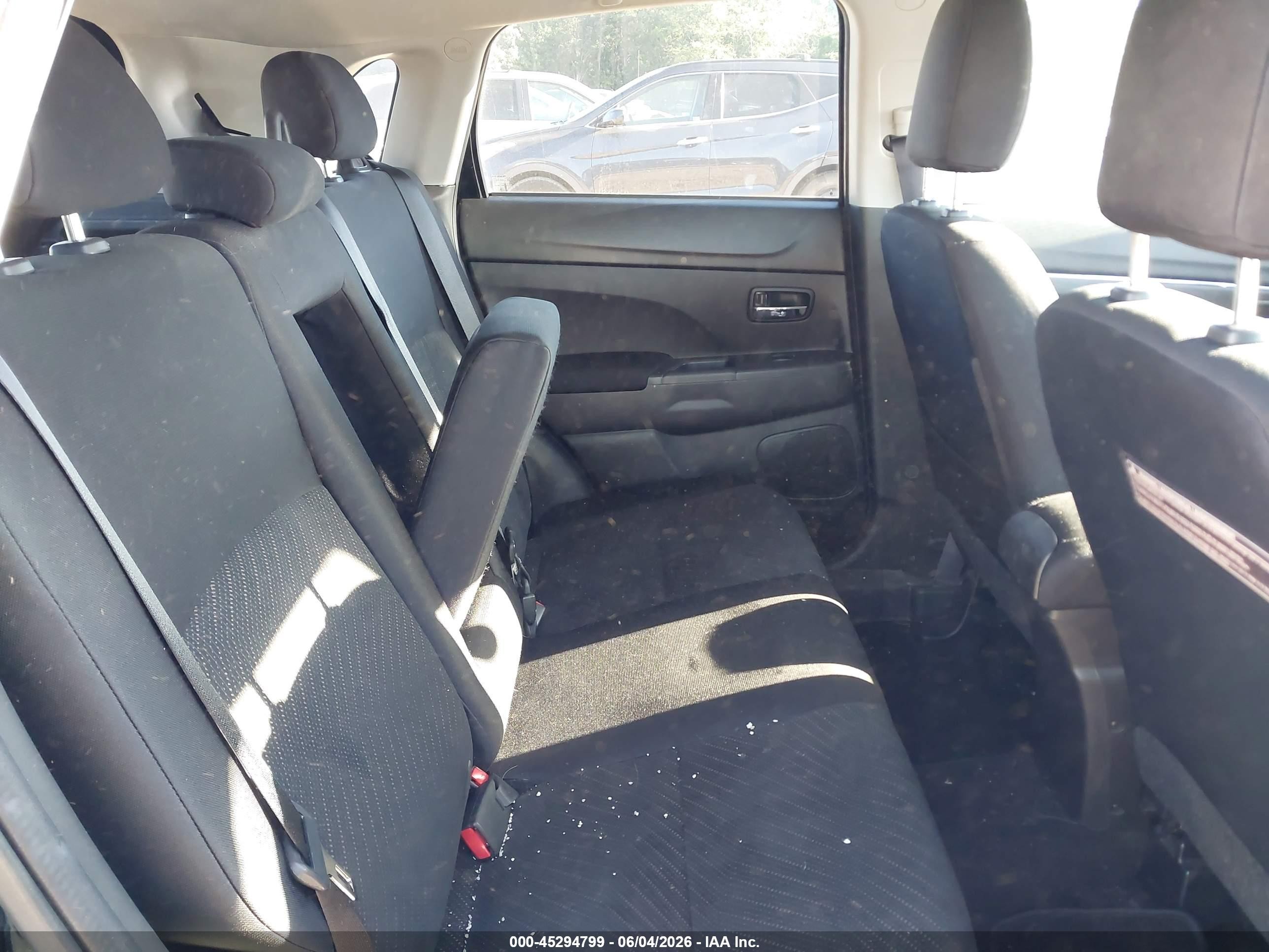 2015 Mitsubishi Outlander Sport Se Black vin: 4A4AR4AU8FE049146