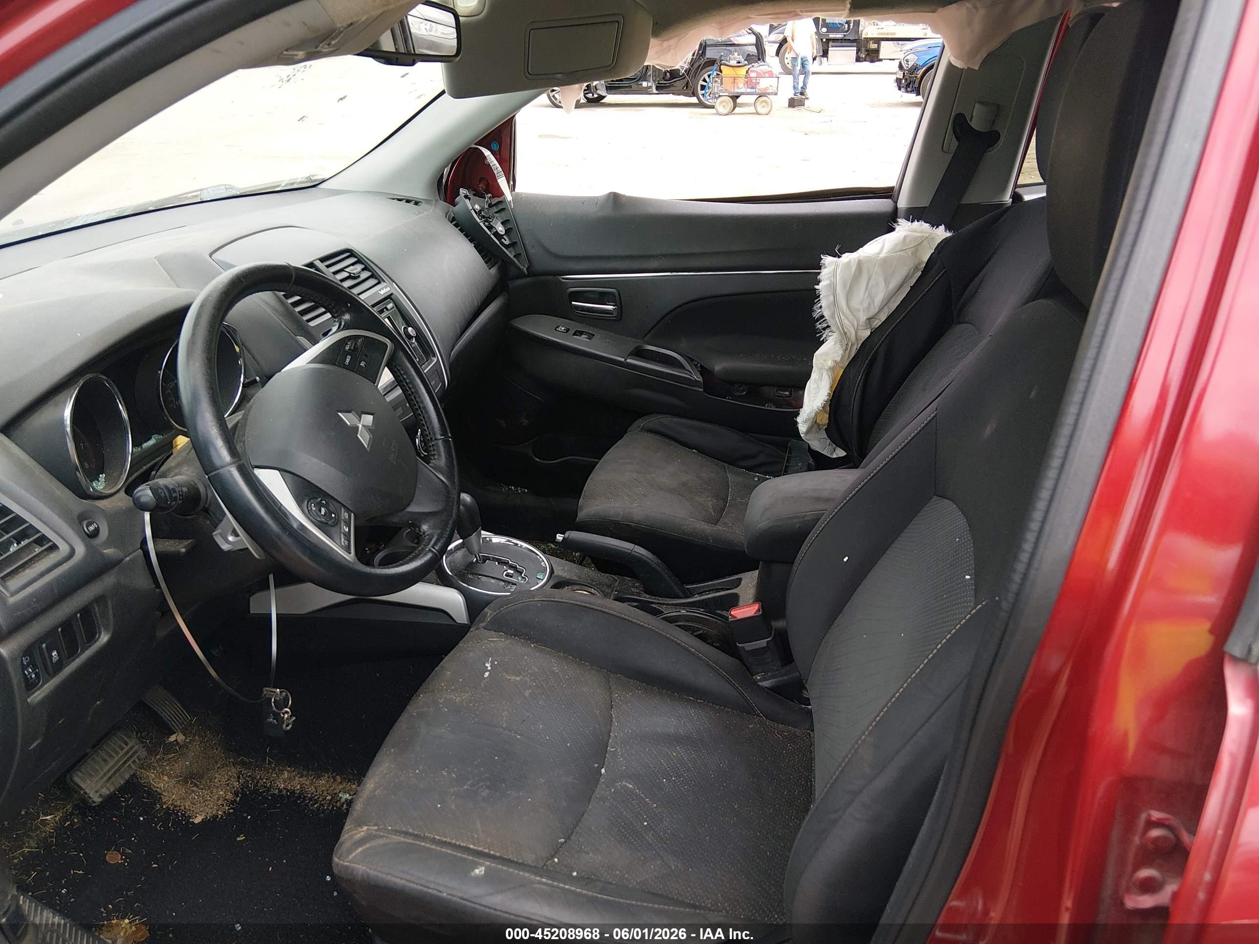 2014 Mitsubishi Outlander Sport Se Red vin: 4A4AR4AU9EE019085