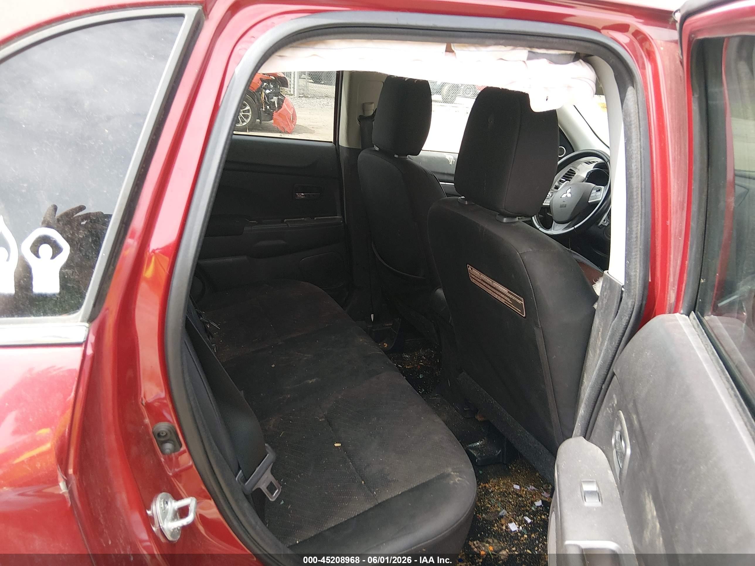 2014 Mitsubishi Outlander Sport Se Red vin: 4A4AR4AU9EE019085