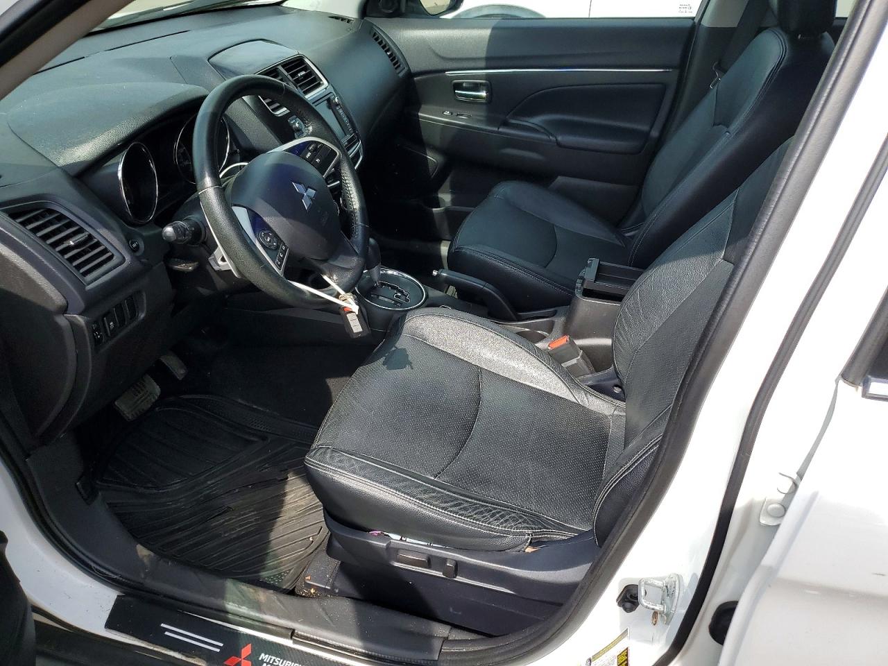 2015 Mitsubishi Outlander Sport Se White vin: 4A4AR4AU9FE007715