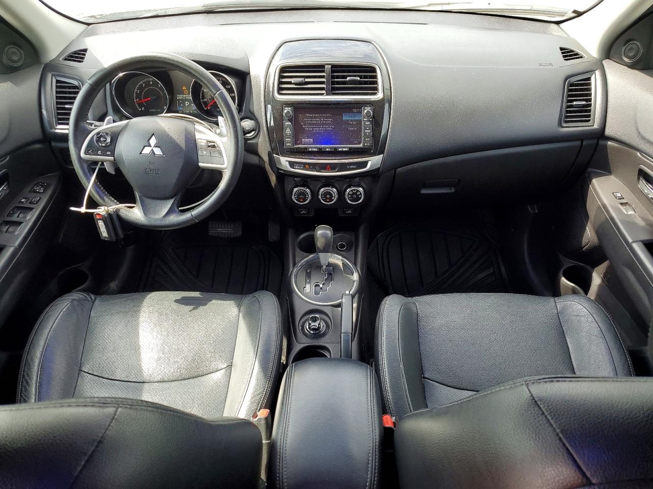 2015 Mitsubishi Outlander Sport Se White vin: 4A4AR4AU9FE007715