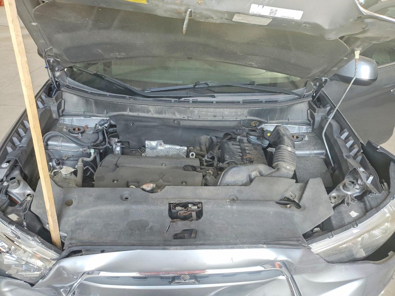 2015 Mitsubishi Outlander Sport Se Gray vin: 4A4AR4AU9FE056977