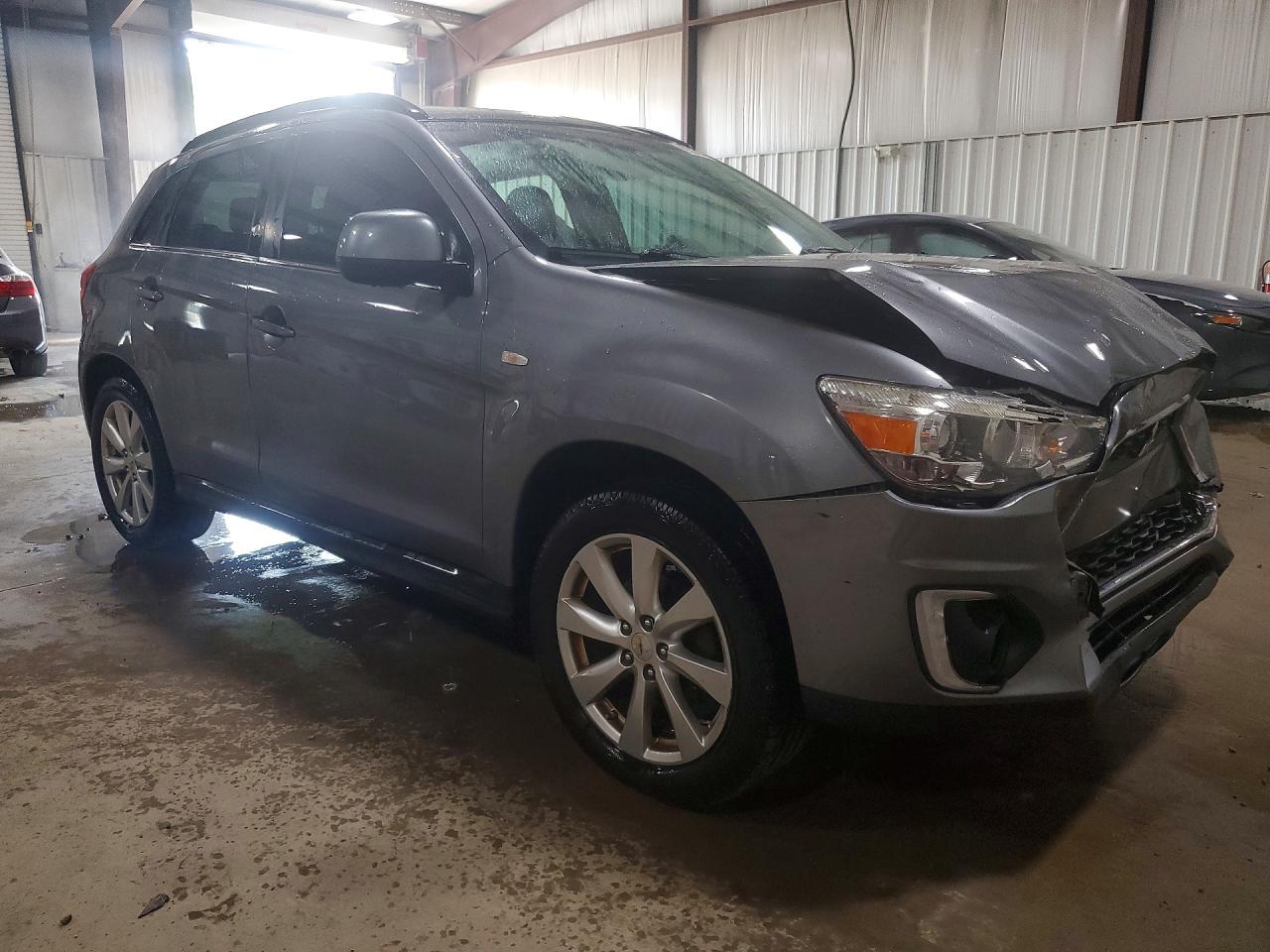 2015 Mitsubishi Outlander Sport Se Gray vin: 4A4AR4AU9FE056977