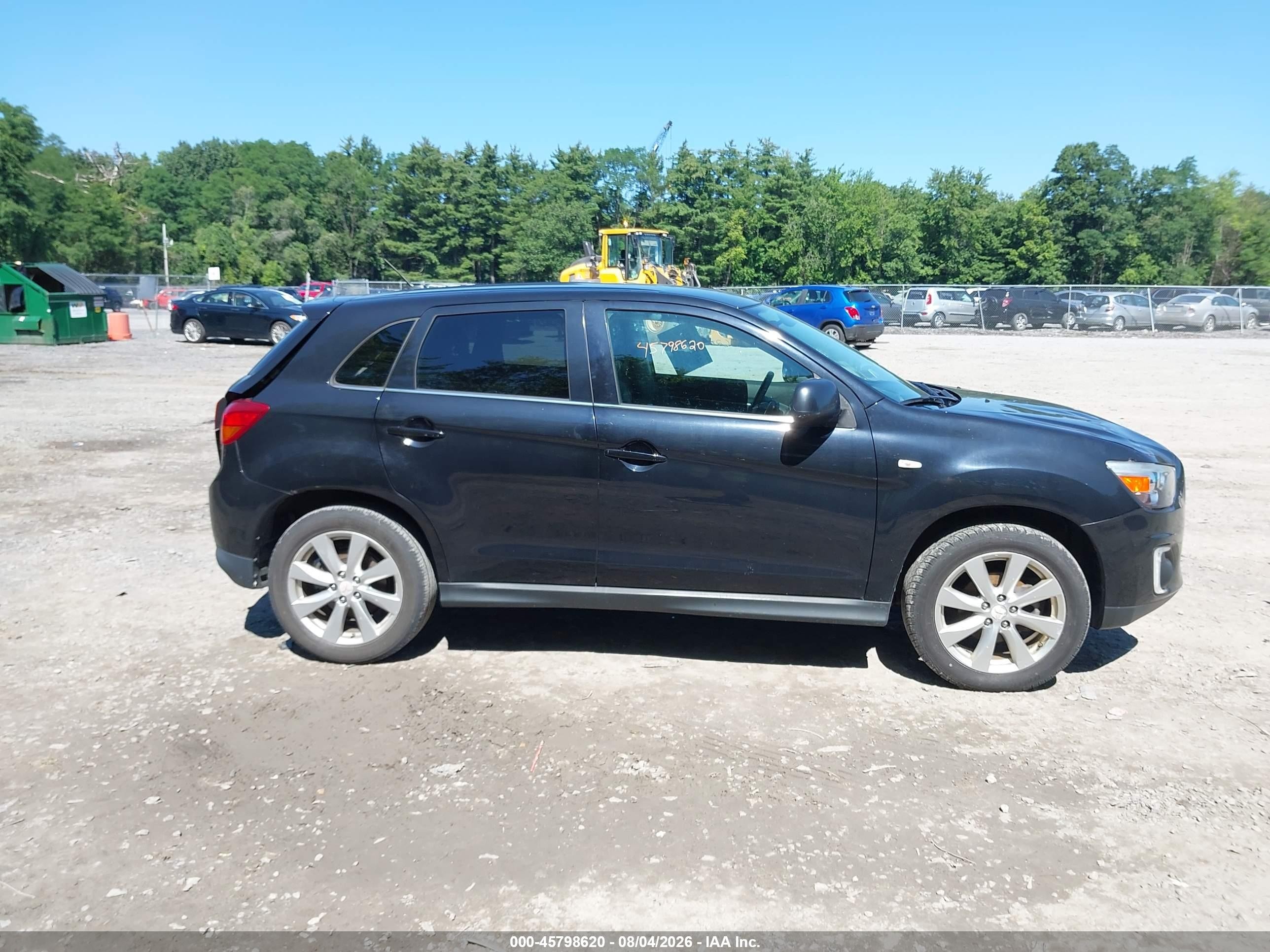 2015 Mitsubishi Outlander Sport Se Black vin: 4A4AR4AUXFE003530