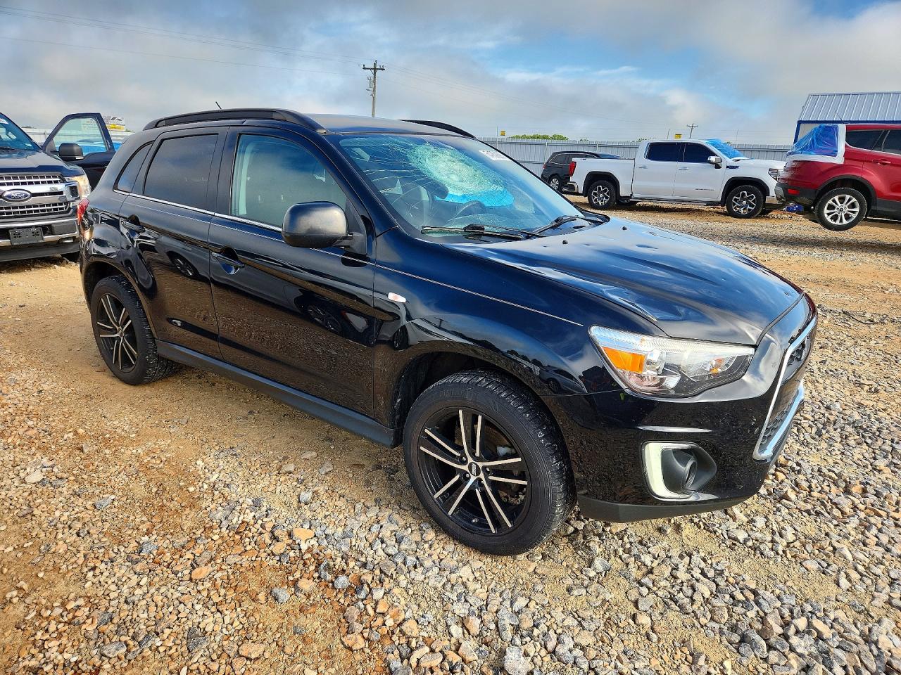 2015 Mitsubishi Outlander Sport Se/gt Black vin: 4A4AR4AUXFE009831