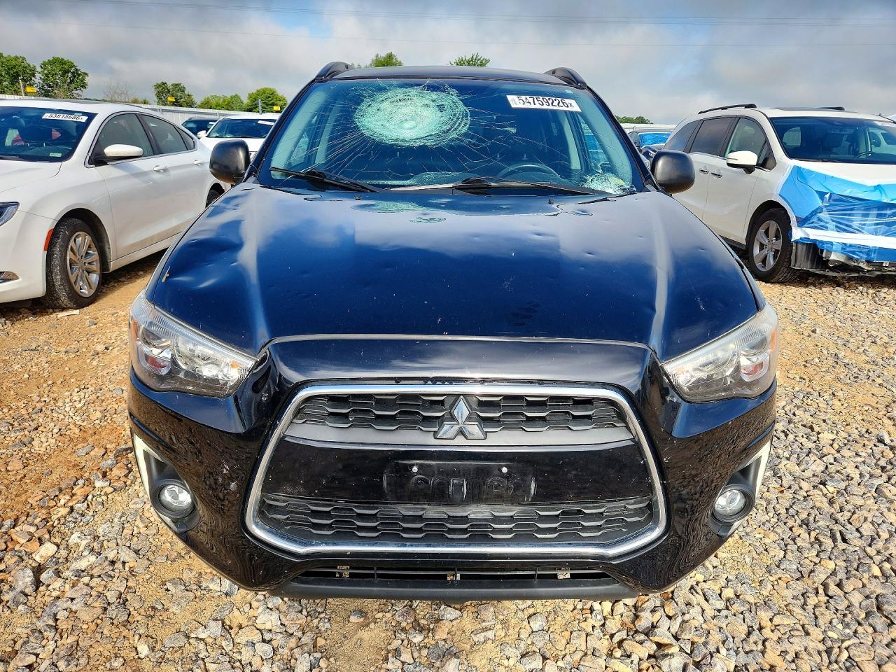 2015 Mitsubishi Outlander Sport Se/gt Black vin: 4A4AR4AUXFE009831