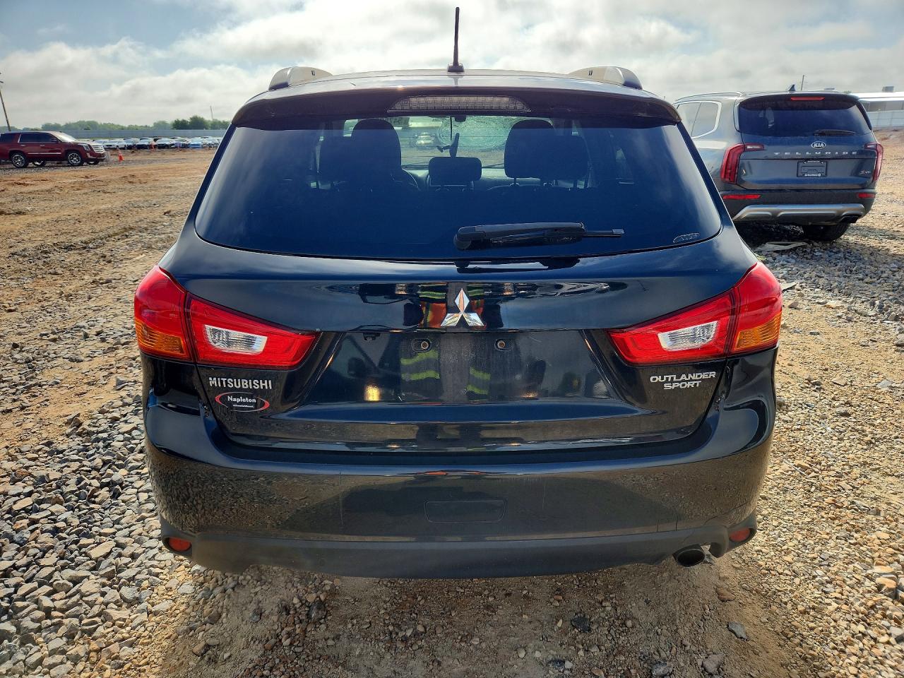 2015 Mitsubishi Outlander Sport Se/gt Black vin: 4A4AR4AUXFE009831