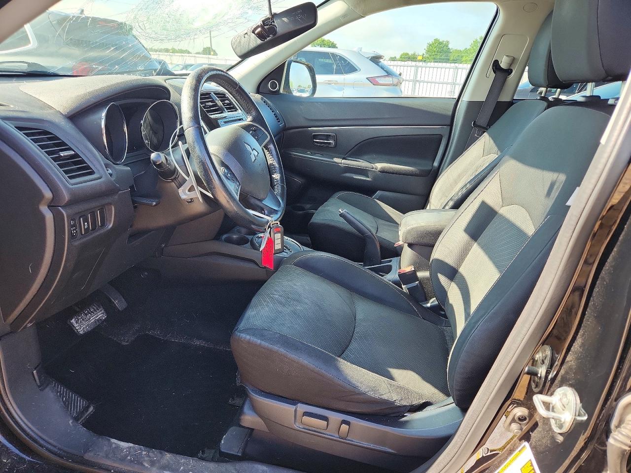 2015 Mitsubishi Outlander Sport Se/gt Black vin: 4A4AR4AUXFE009831