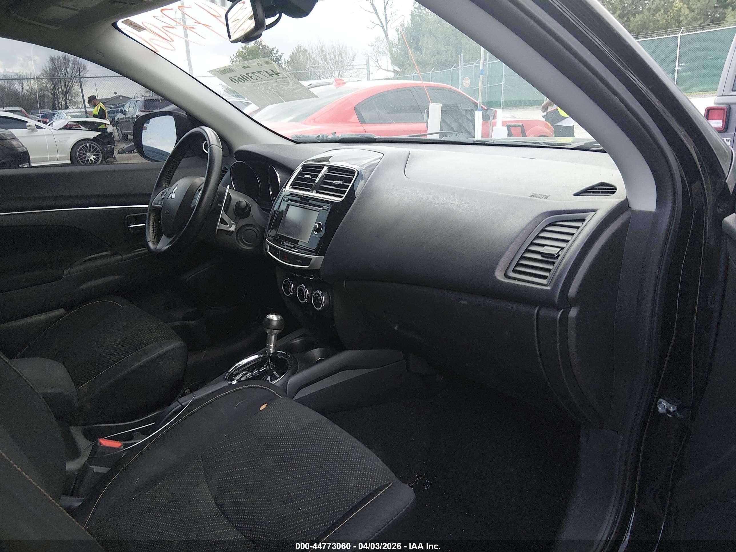 2015 Mitsubishi Outlander Sport Gt Black vin: 4A4AR4AW1FE043190