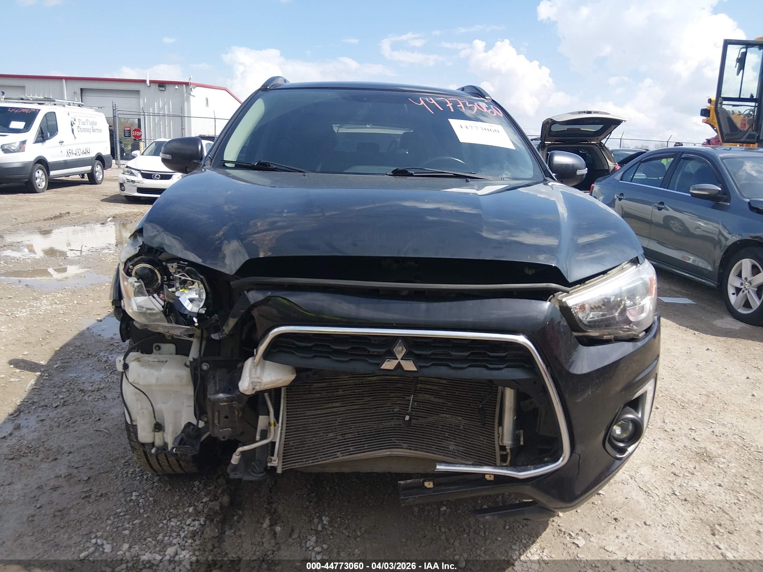 2015 Mitsubishi Outlander Sport Gt Black vin: 4A4AR4AW1FE043190