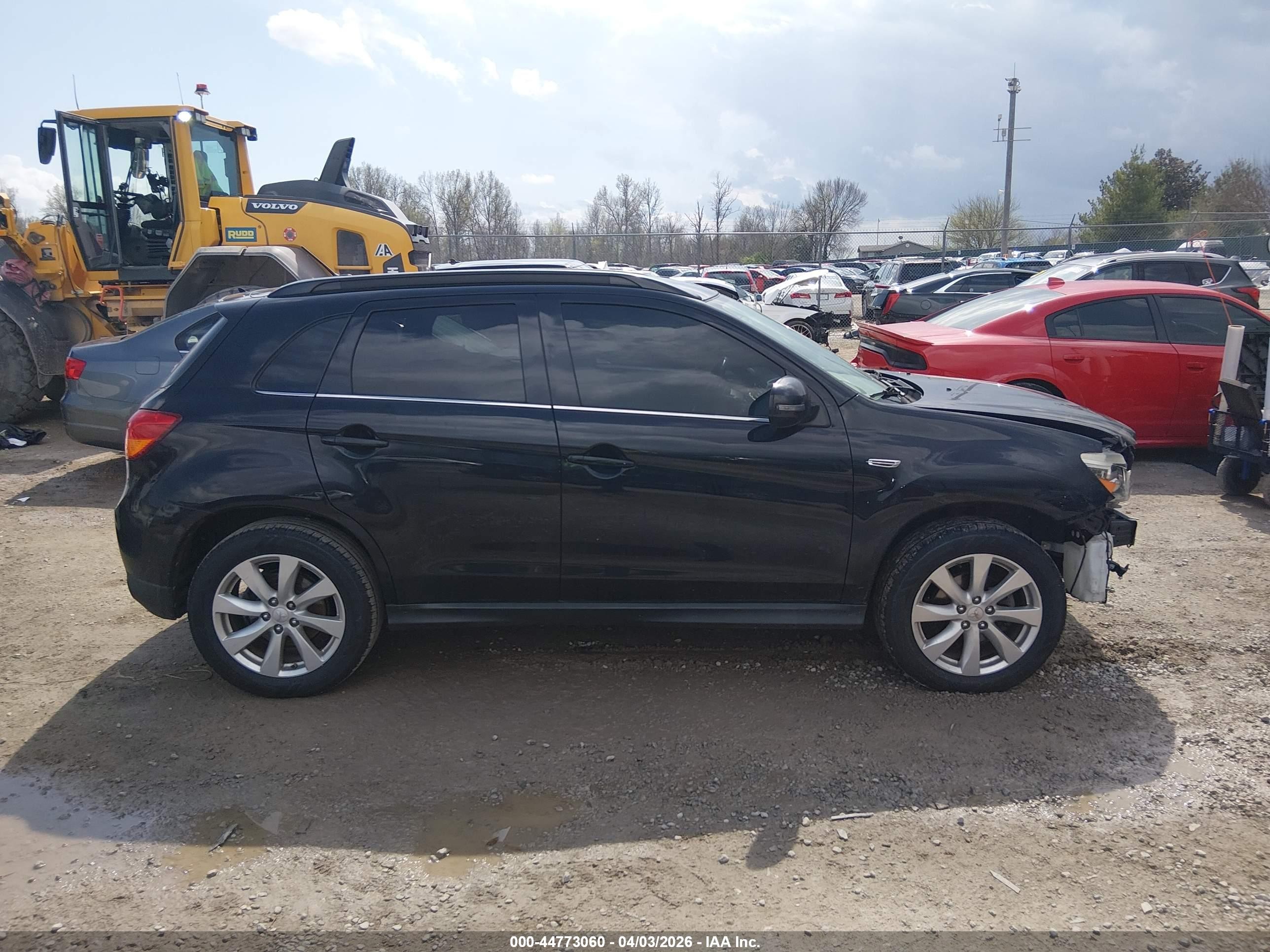 2015 Mitsubishi Outlander Sport Gt Black vin: 4A4AR4AW1FE043190