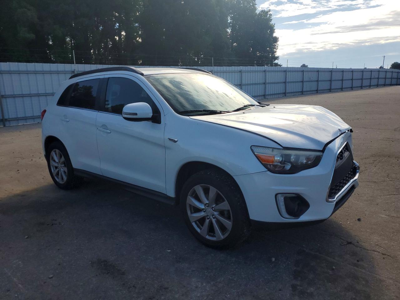 2015 Mitsubishi Outlander Sport Se White vin: 4A4AR4AW1FE048258