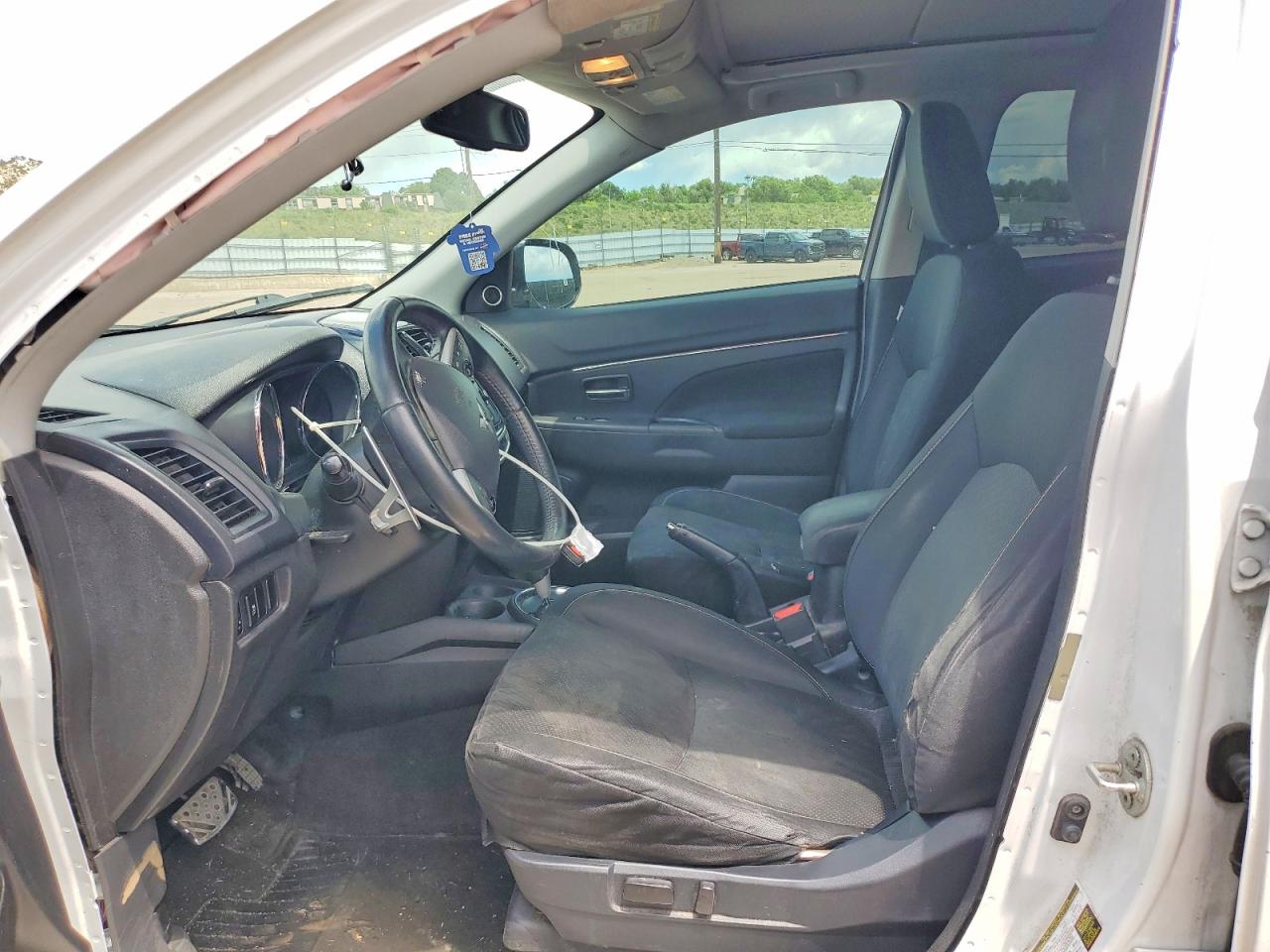 2015 Mitsubishi Outlander Sport Se White vin: 4A4AR4AW3FE058628