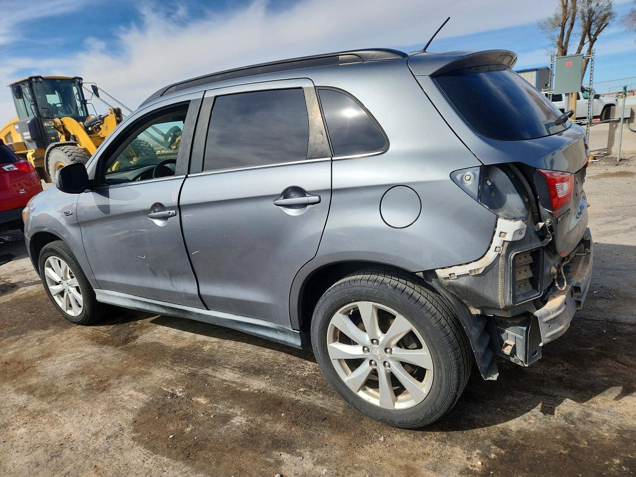 2015 Mitsubishi Outlander Sport Se Silver vin: 4A4AR4AW5FE027431