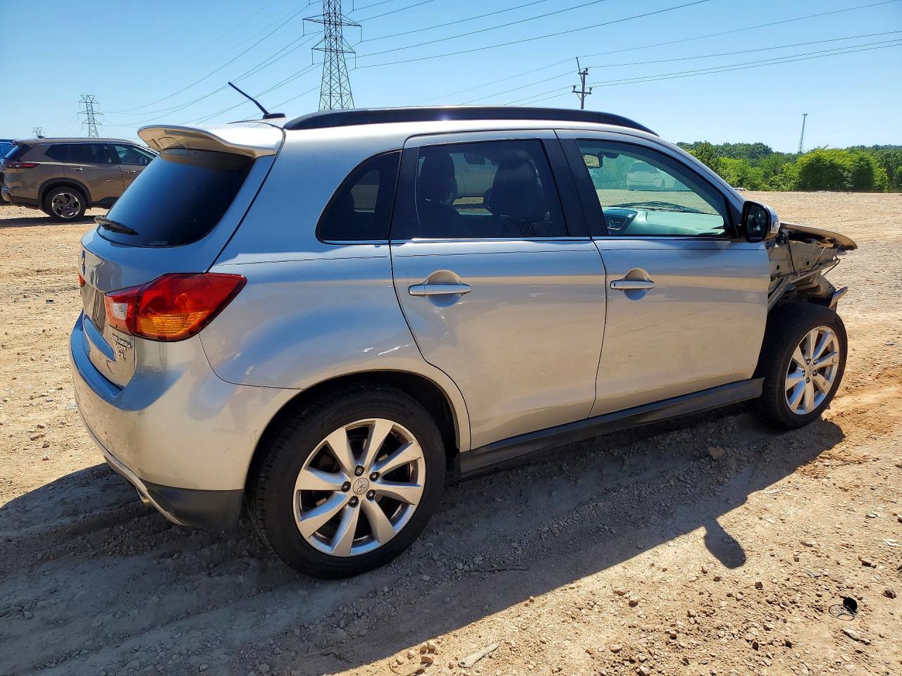 2015 Mitsubishi Outlander Sport Se Silver vin: 4A4AR4AW5FE050157