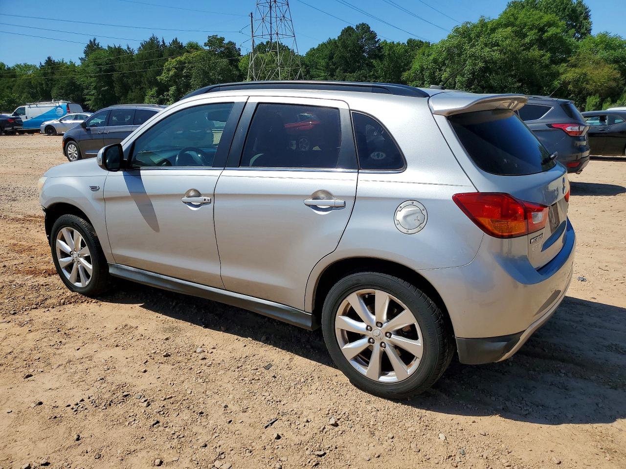 2015 Mitsubishi Outlander Sport Se Silver vin: 4A4AR4AW5FE050157