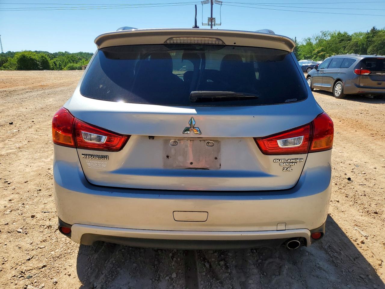 2015 Mitsubishi Outlander Sport Se Silver vin: 4A4AR4AW5FE050157