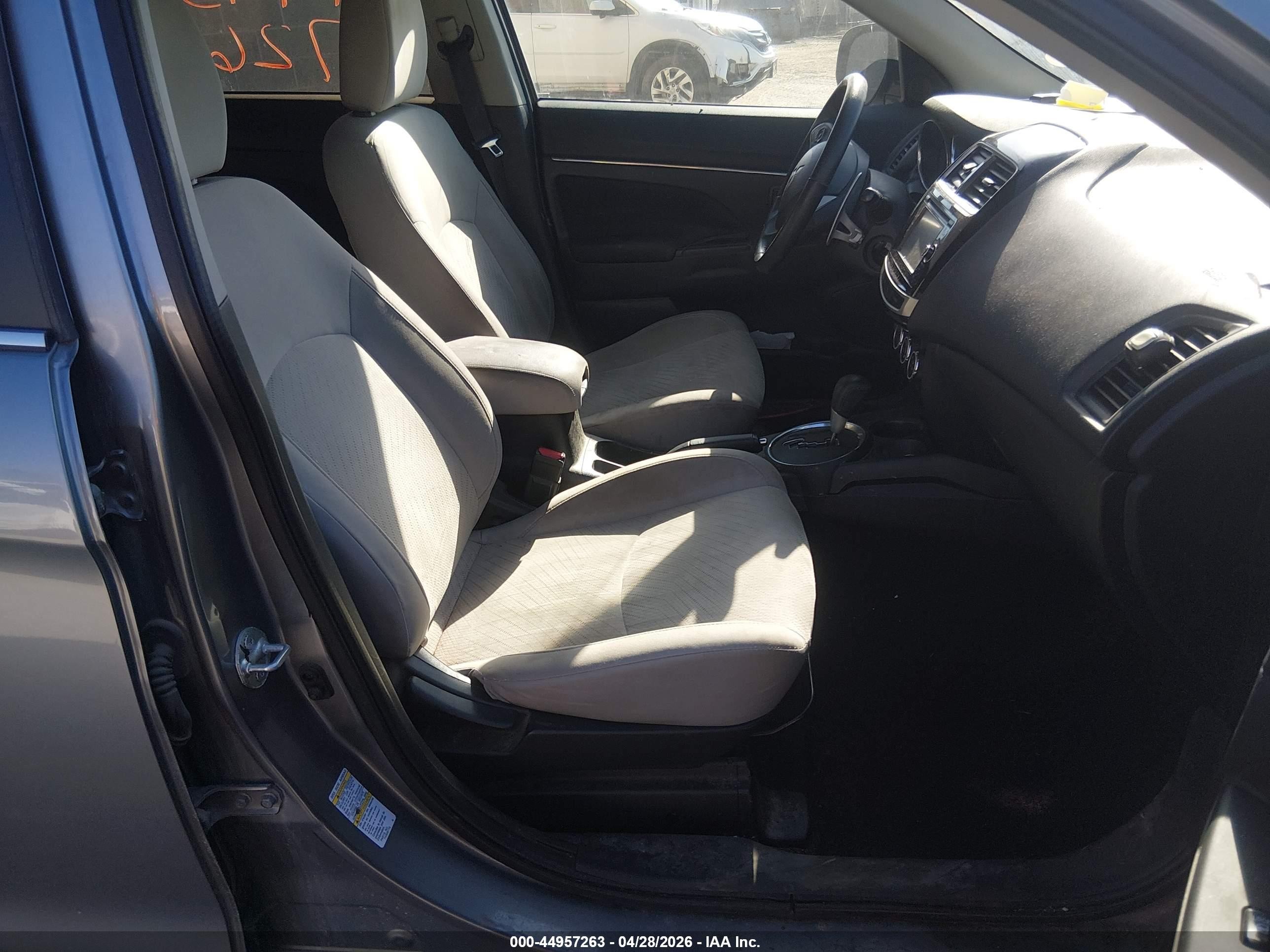2015 Mitsubishi Outlander Sport Gt Gray vin: 4A4AR4AW6FE029799