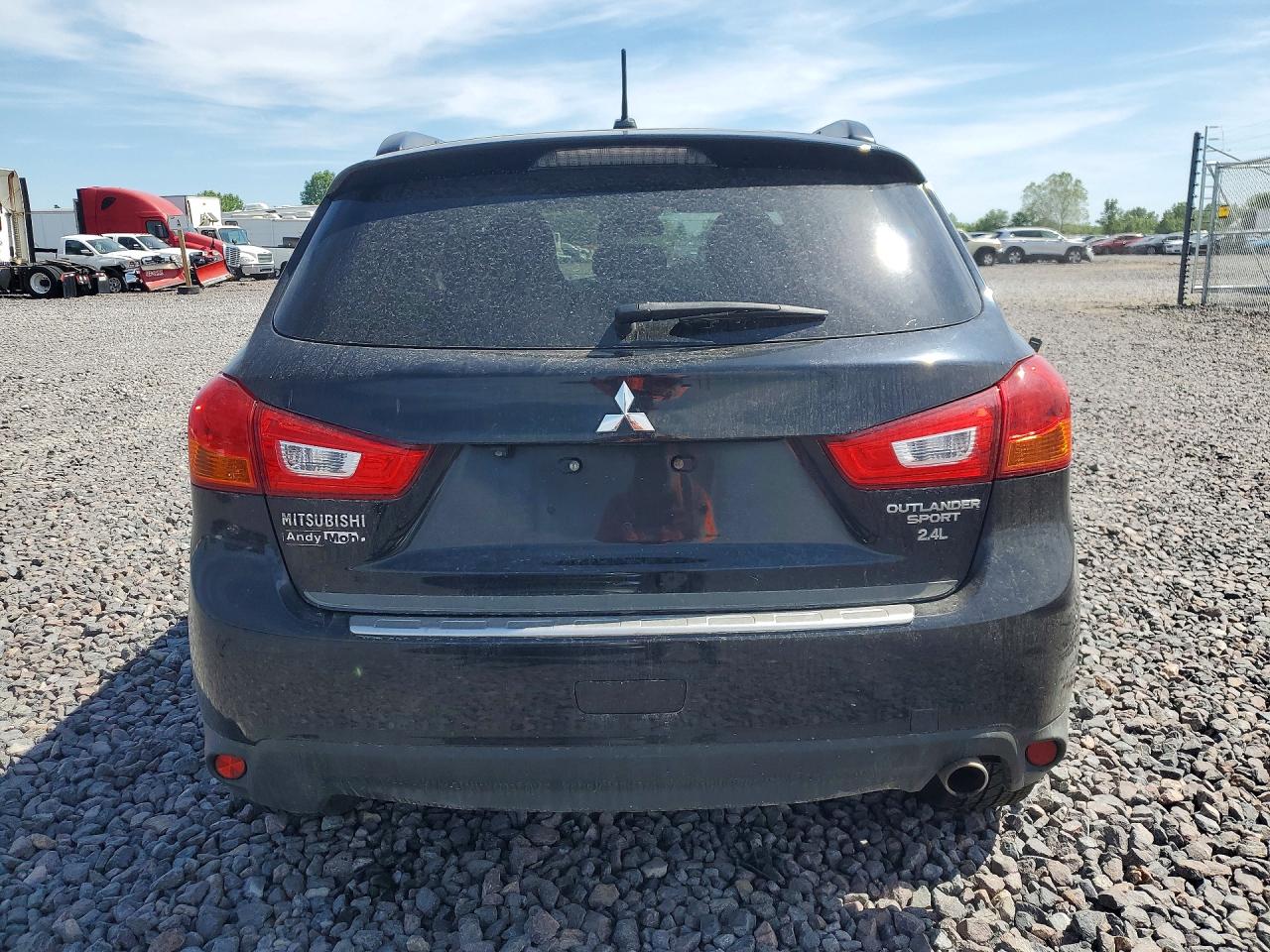 2015 Mitsubishi Outlander Sport Se Black vin: 4A4AR4AW6FE031889