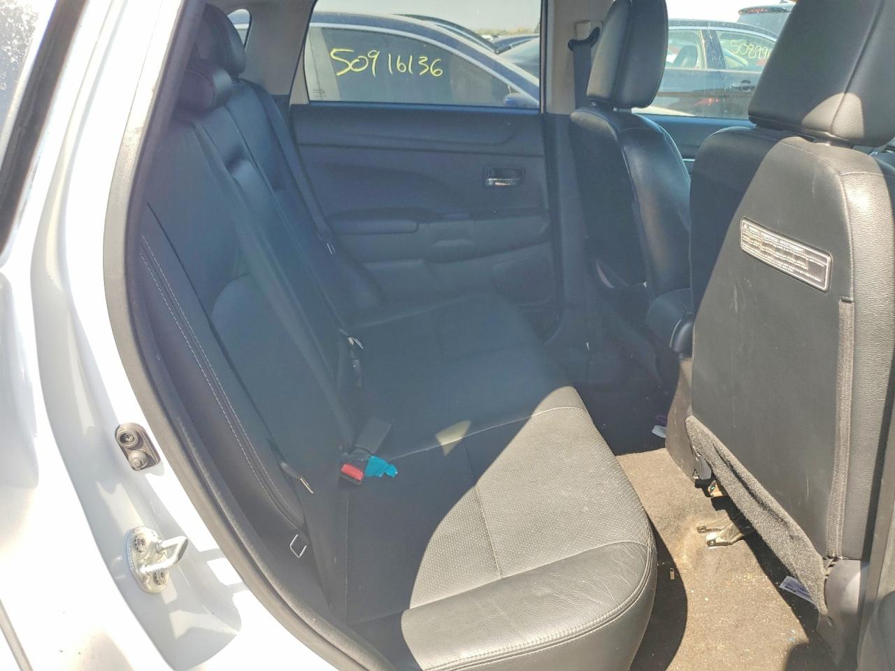 2015 Mitsubishi Outlander Sport Se White vin: 4A4AR4AW6FE045713