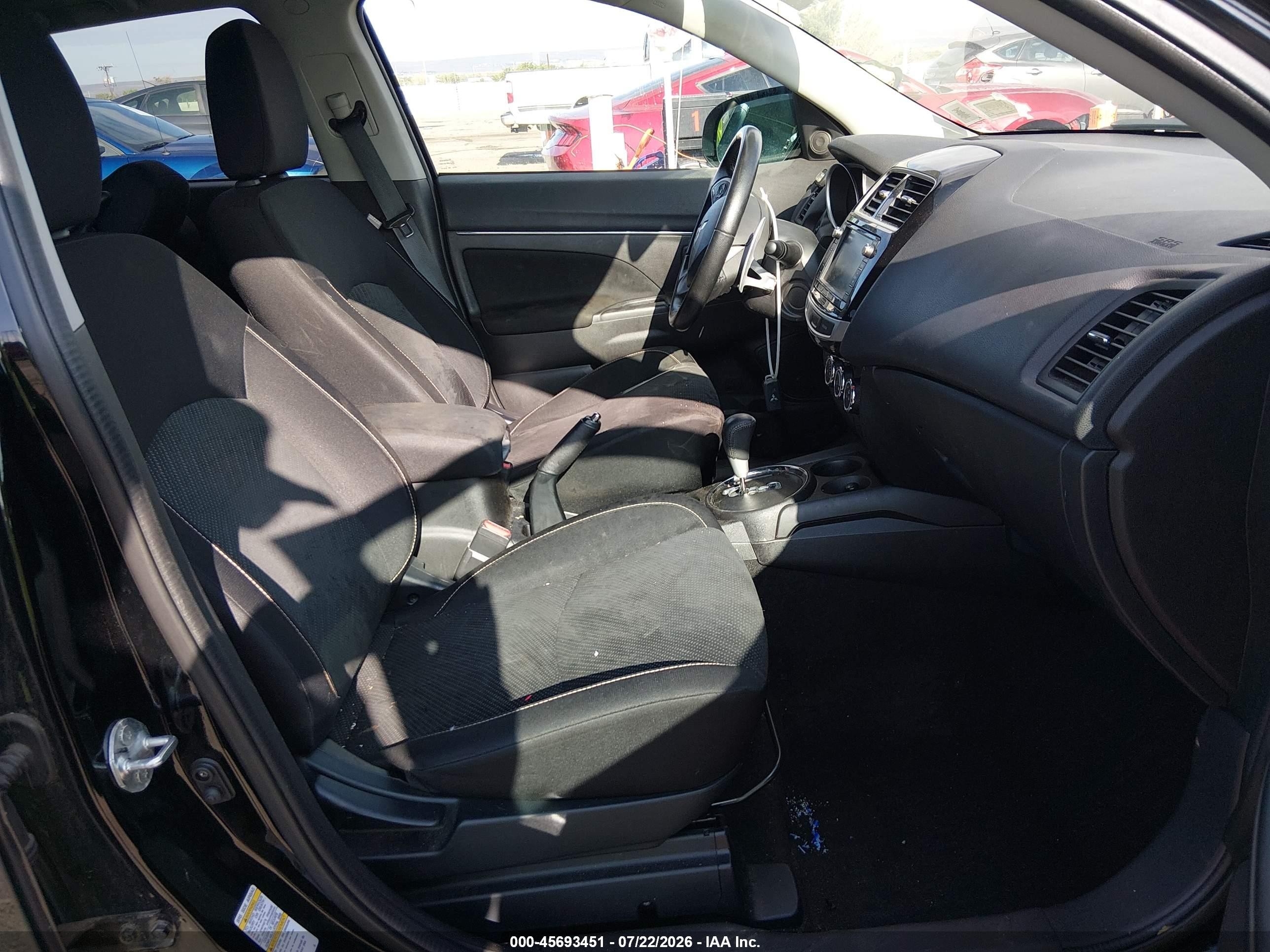 2015 Mitsubishi Outlander Sport Gt Black vin: 4A4AR4AW8FE060715