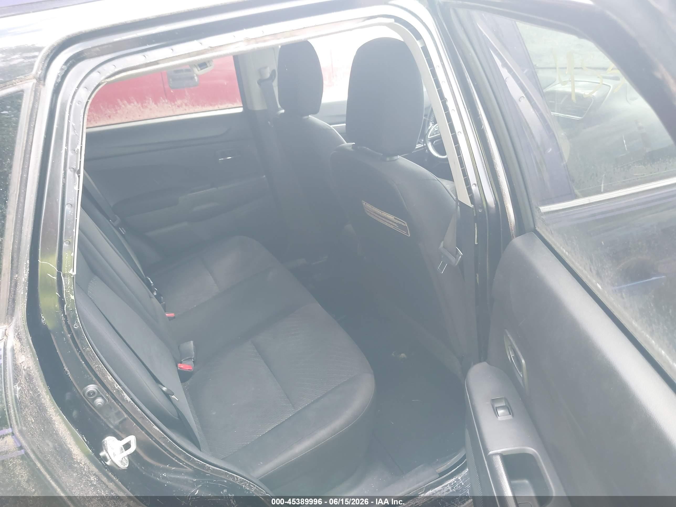 2015 Mitsubishi Outlander Sport Gt Черный vin: 4A4AR4AWXFE036335