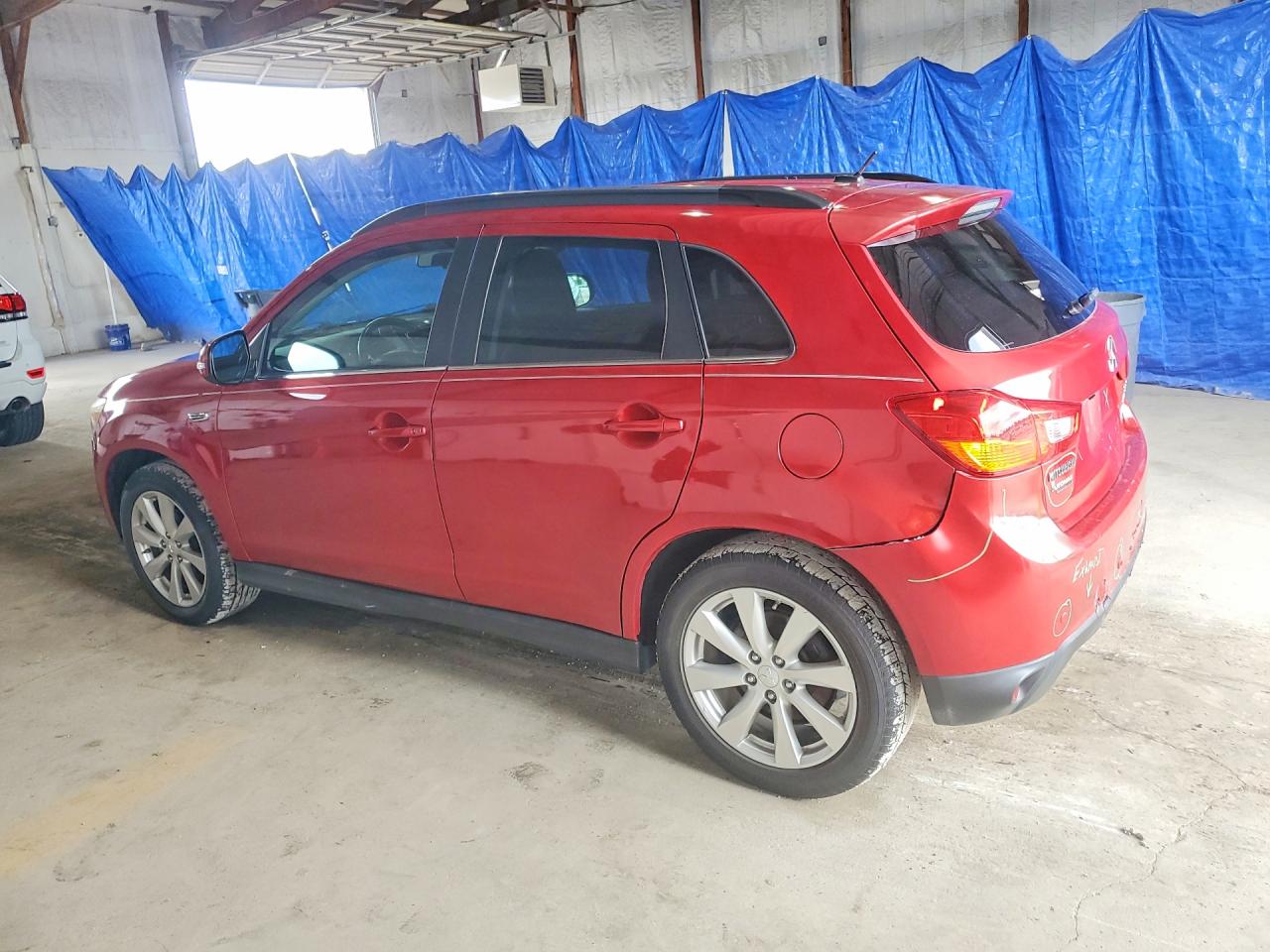 2015 Mitsubishi Outlander Sport Se Red vin: 4A4AR4AWXFE037923