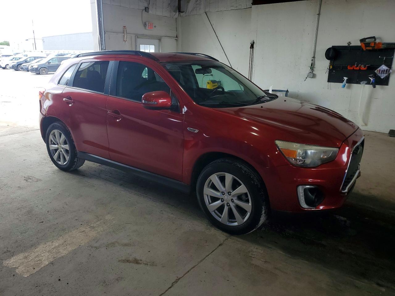 2015 Mitsubishi Outlander Sport Se Red vin: 4A4AR4AWXFE037923