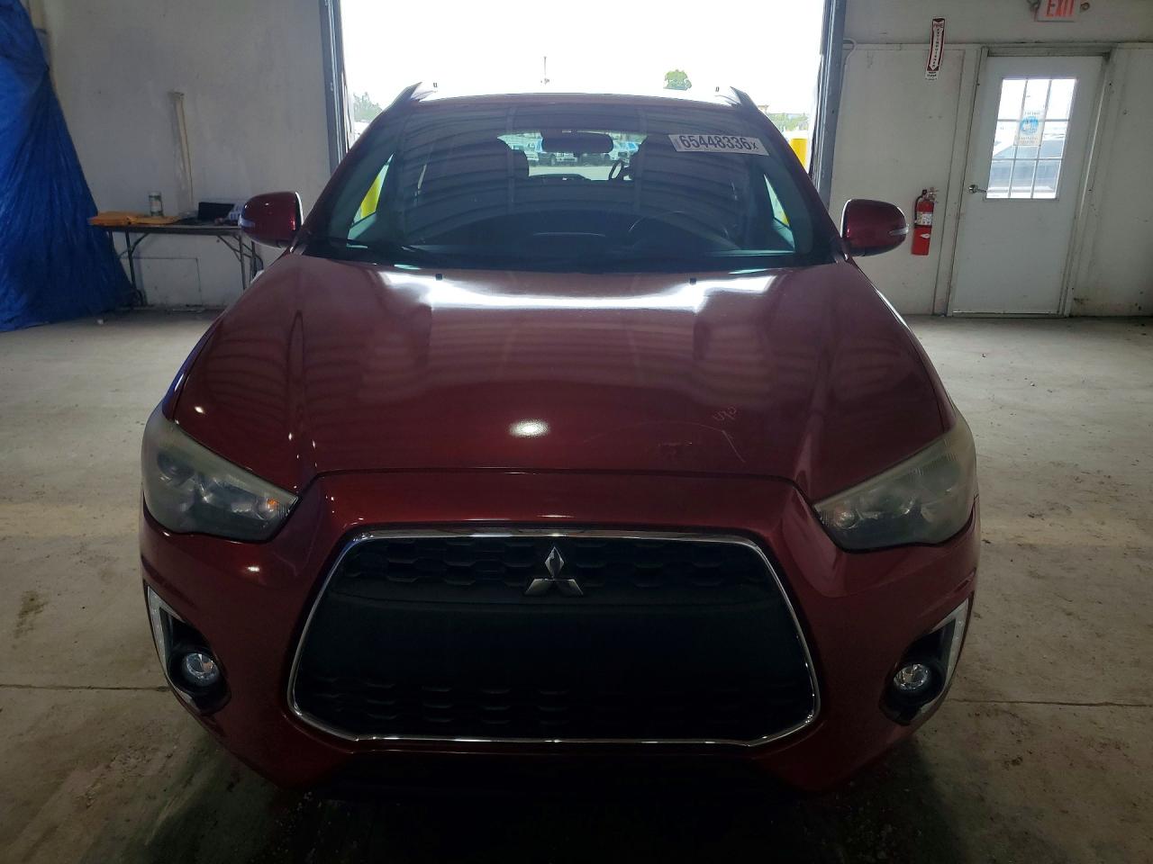 2015 Mitsubishi Outlander Sport Se Red vin: 4A4AR4AWXFE037923