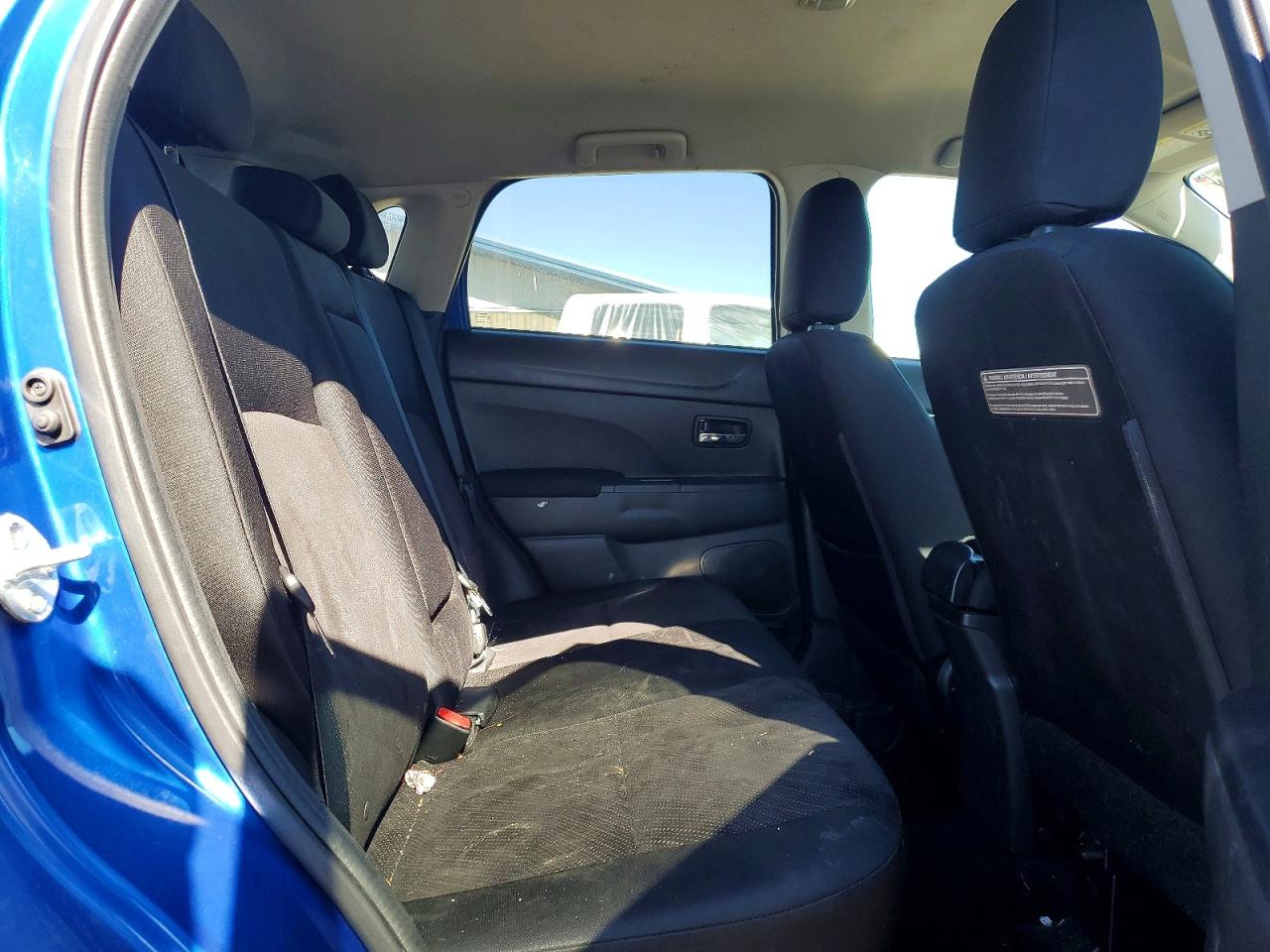 2015 Mitsubishi Outlander Sport Se Blue vin: 4A4AR4AWXFE059842