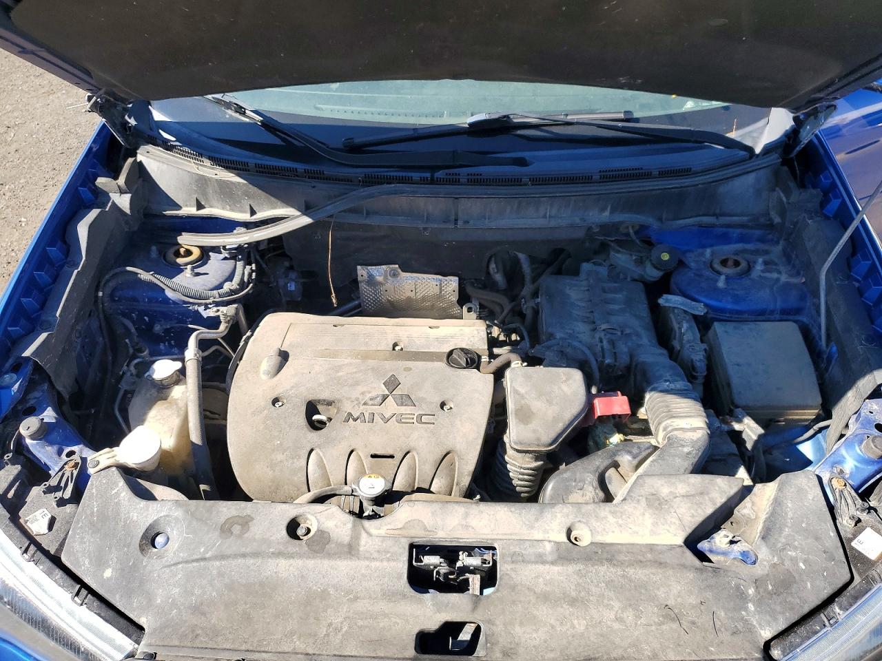 2015 Mitsubishi Outlander Sport Se Blue vin: 4A4AR4AWXFE059842
