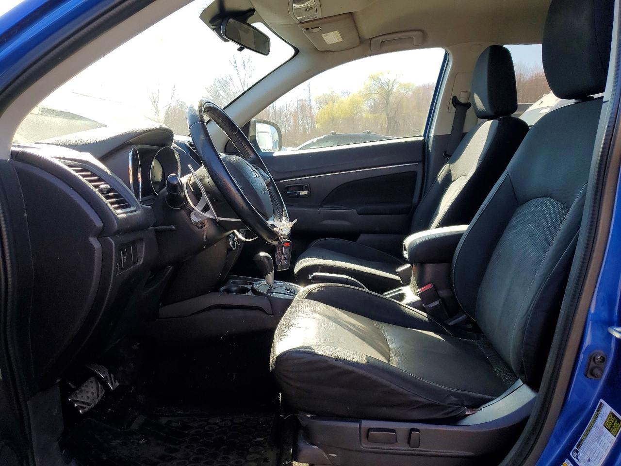 2015 Mitsubishi Outlander Sport Se Blue vin: 4A4AR4AWXFE059842
