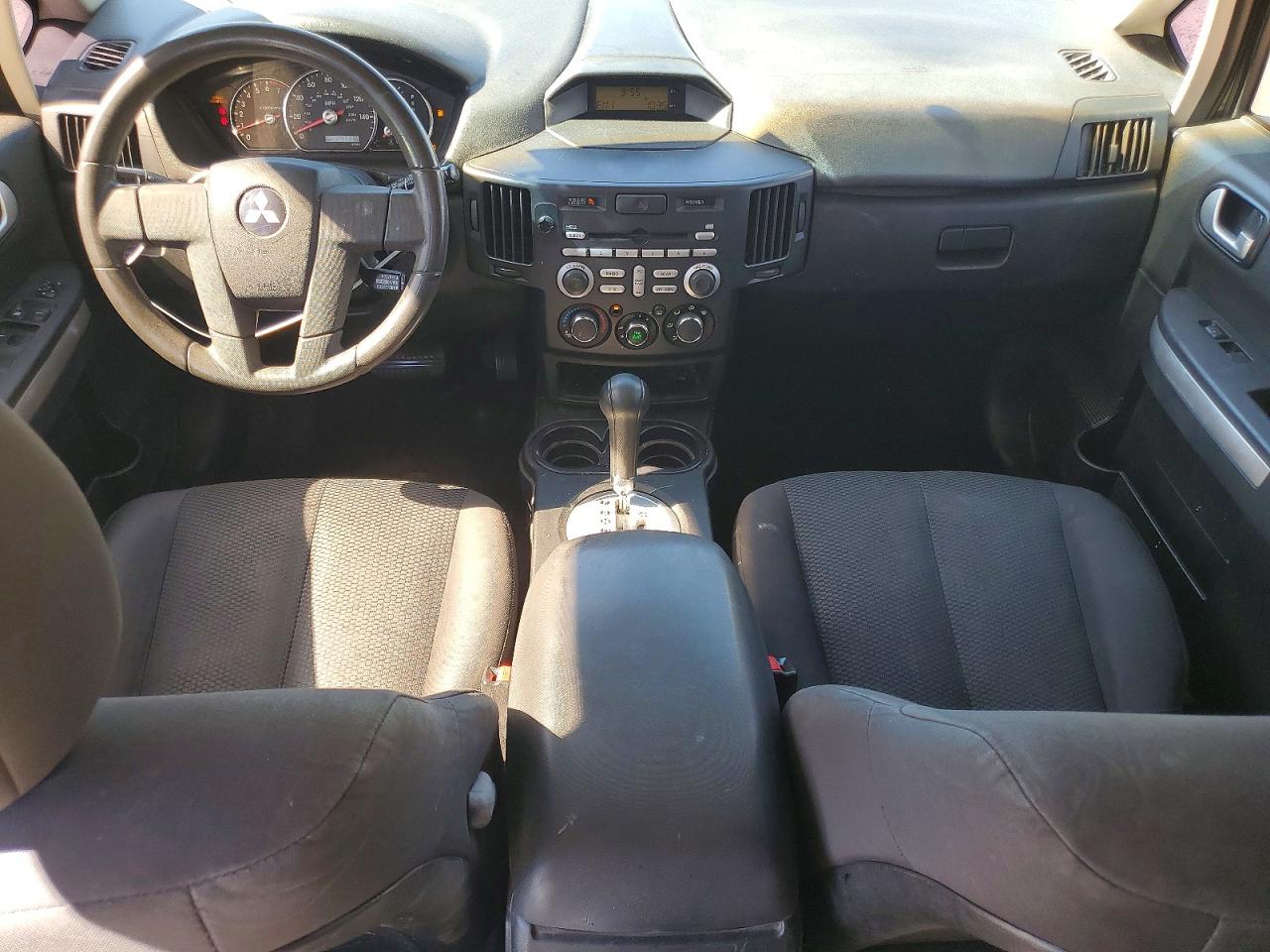 2010 Mitsubishi Endeavor Ls Black vin: 4A4JM2AS1AE016452